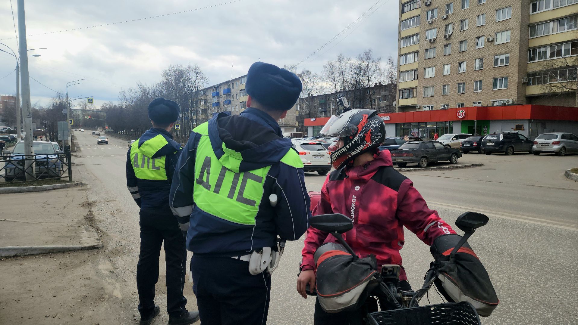 Подольск, ГИБДД, Пешеходный переход, профилактическая акция, инспектор гибдд,