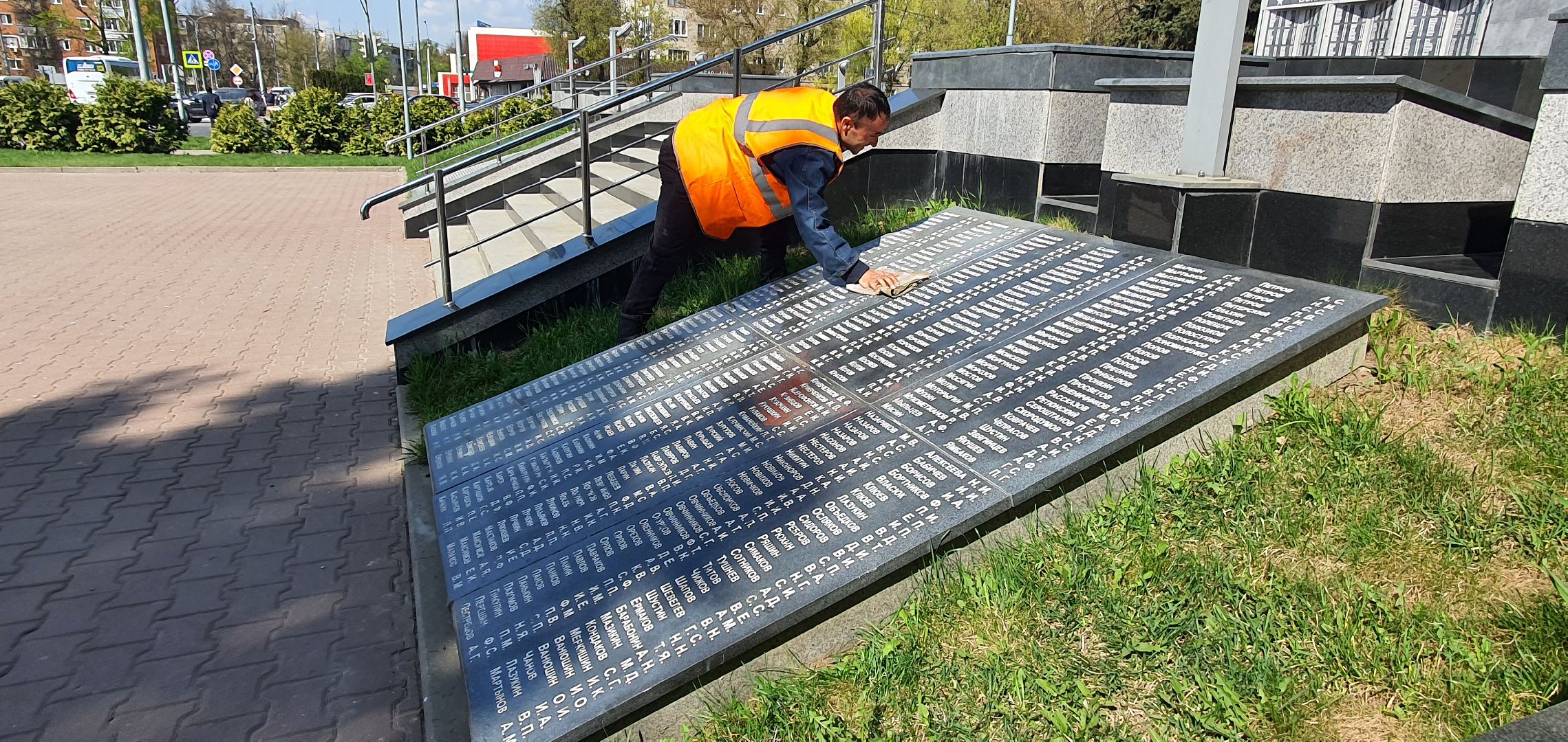 День Победы, флаги, Домодедово