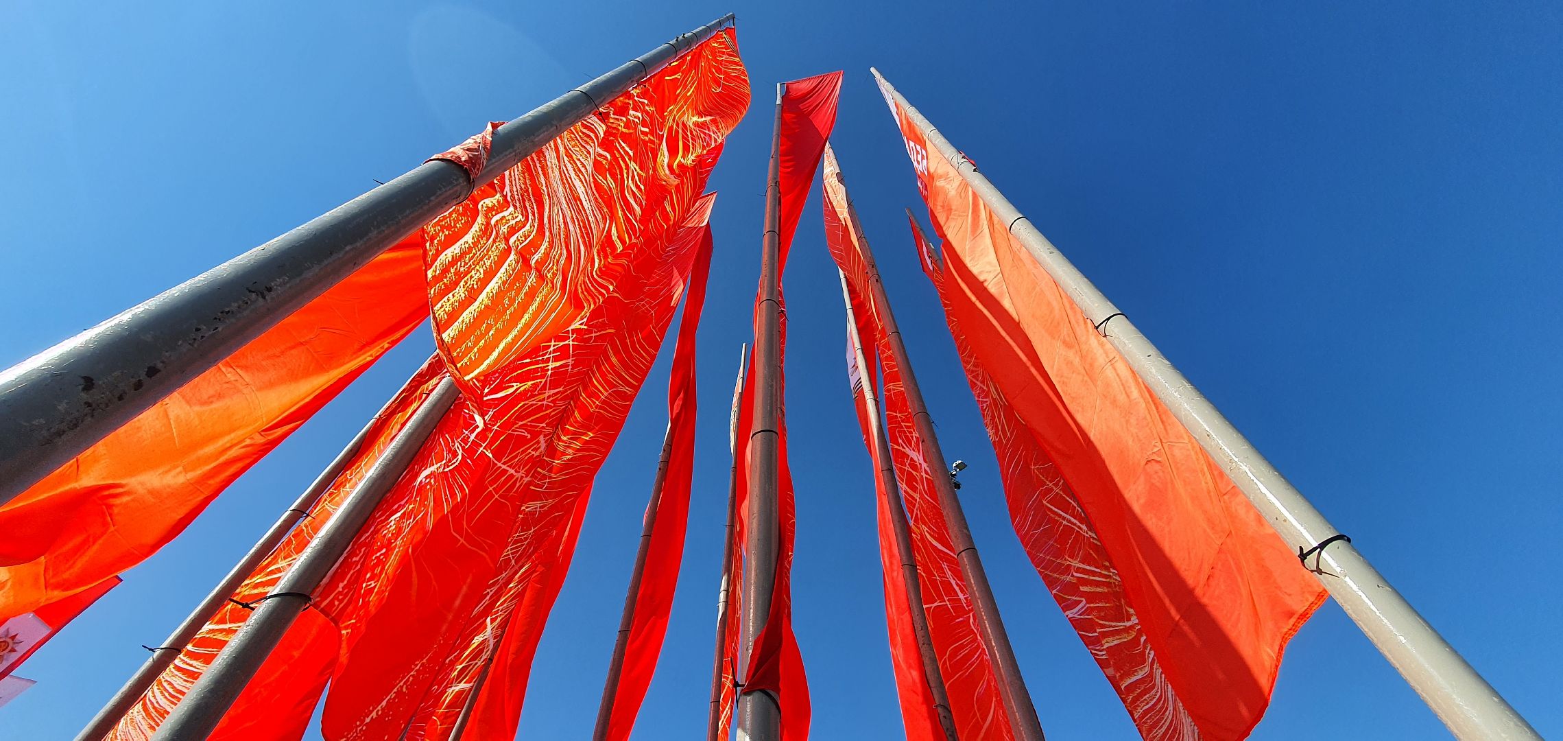 День Победы, флаги, Домодедово