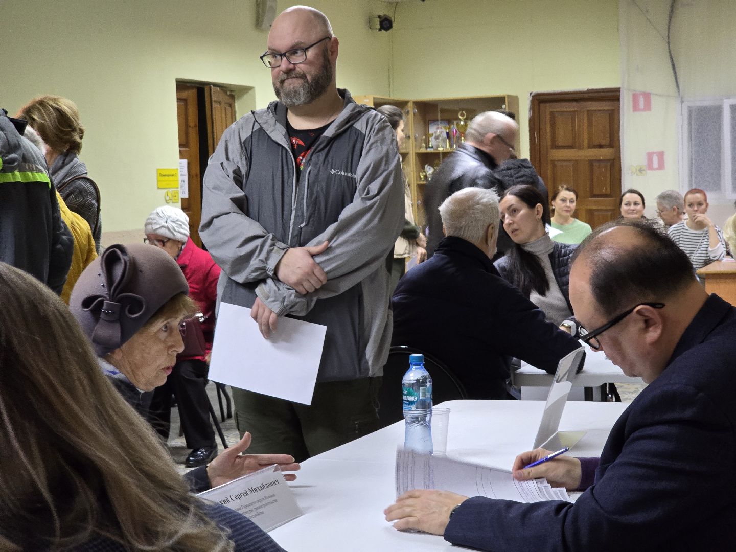 Коломна, выездная администрация, тротуар,