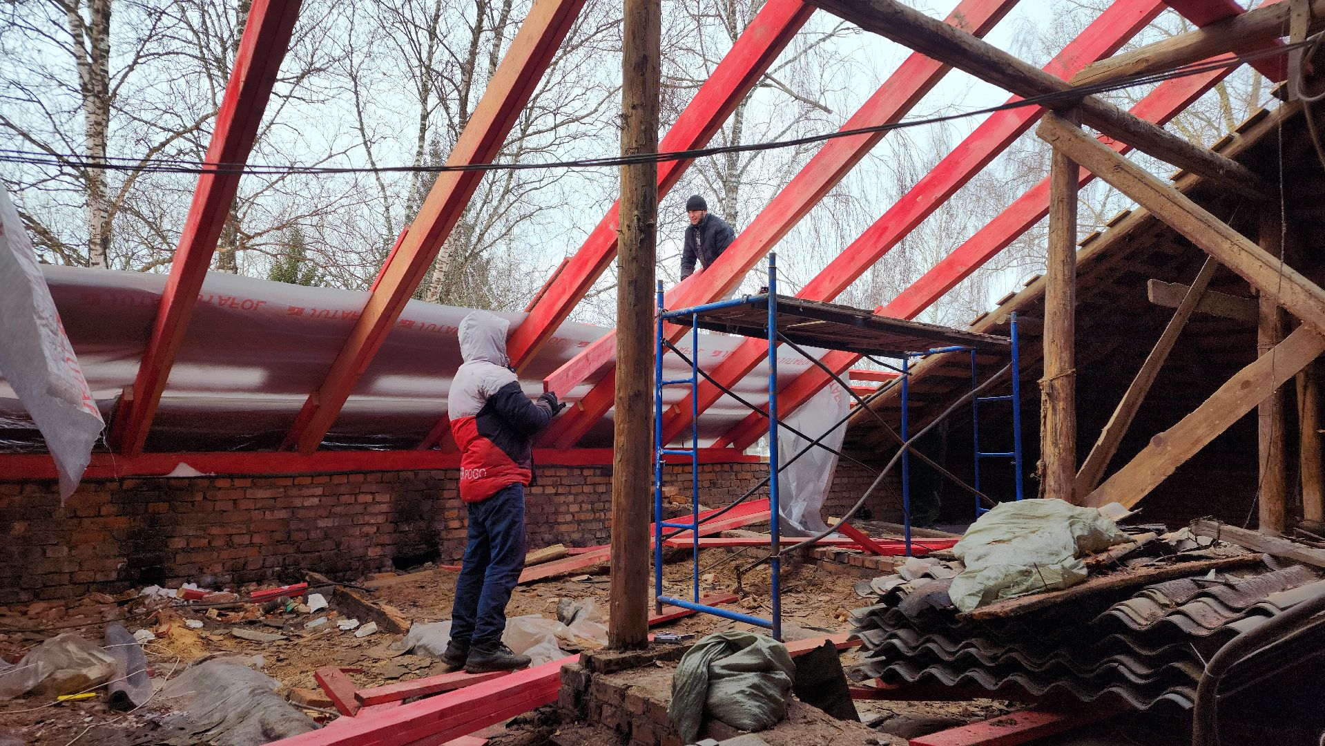 жкх, ремонт кровли, волоколамск,