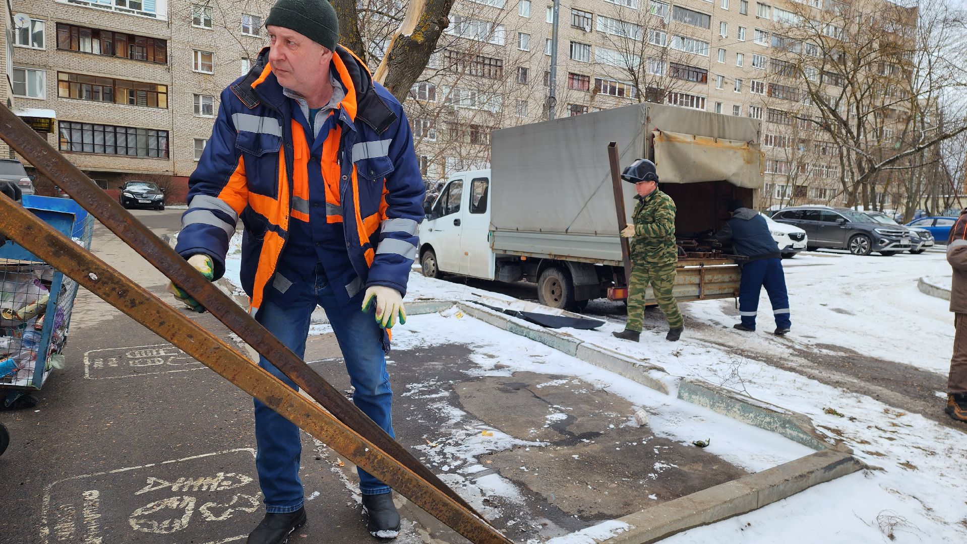 истра, благоустройство, контейнерная площадка,