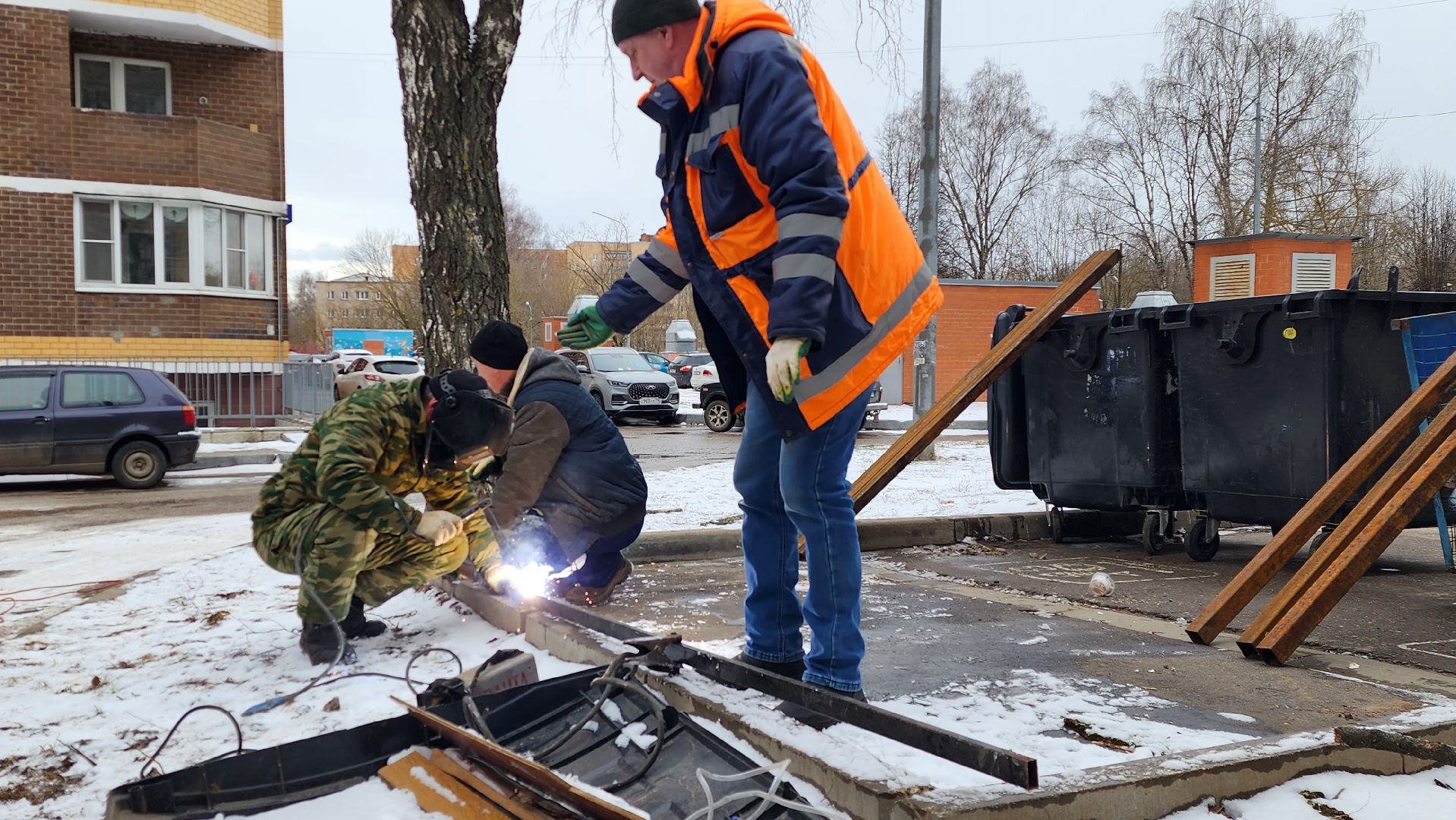 истра, благоустройство, контейнерная площадка,