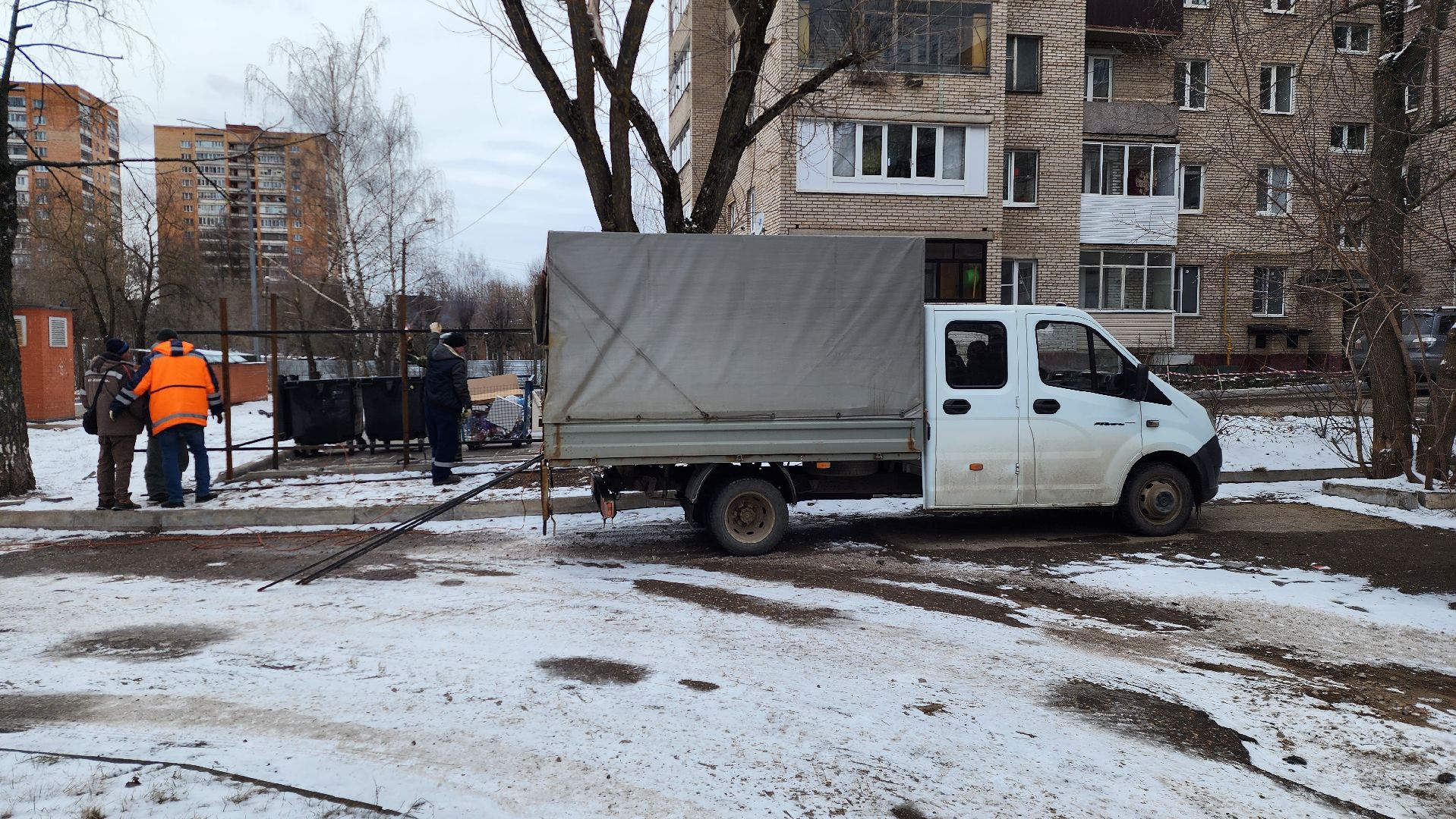 истра, благоустройство, контейнерная площадка,