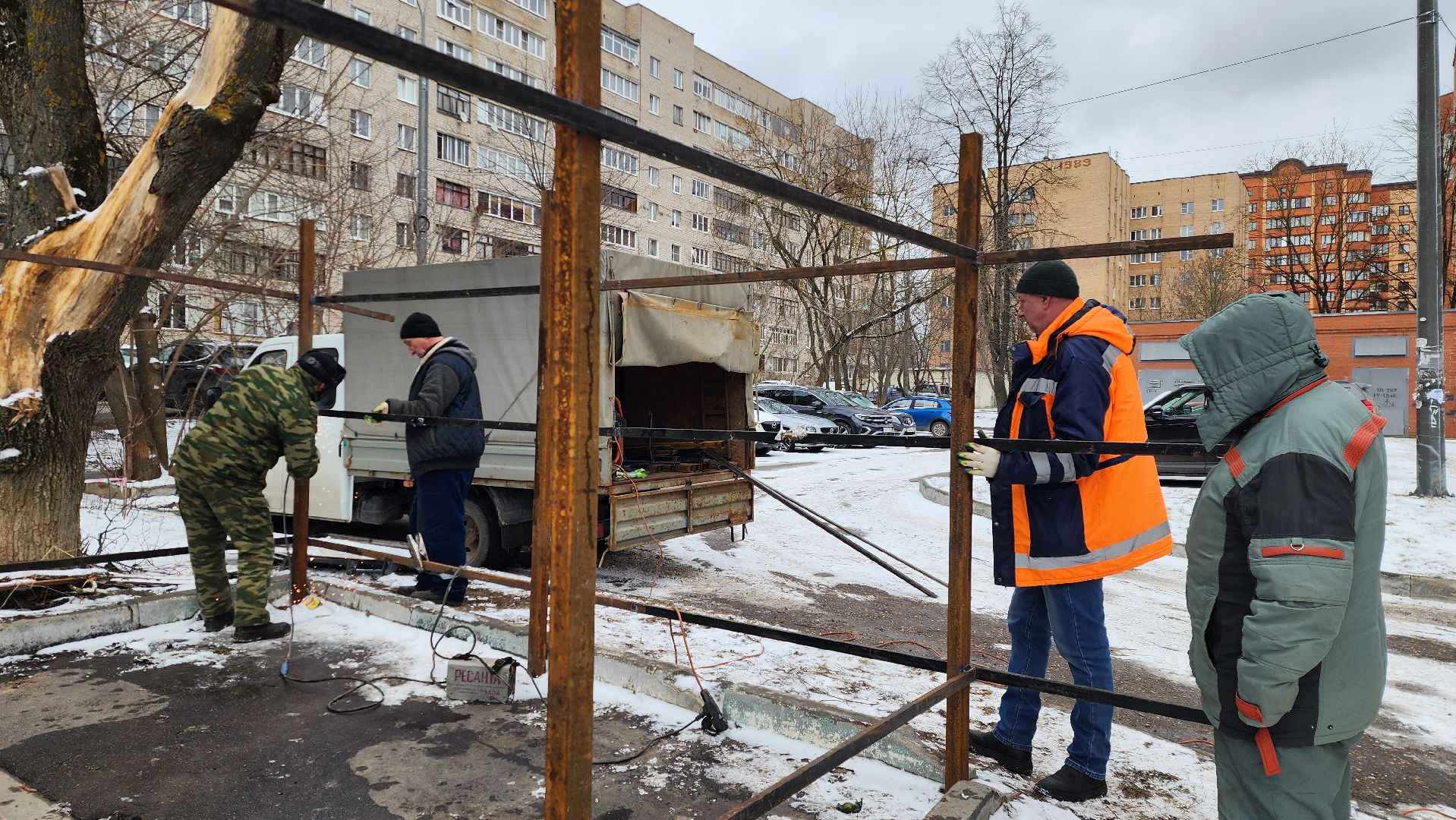 истра, благоустройство, контейнерная площадка,