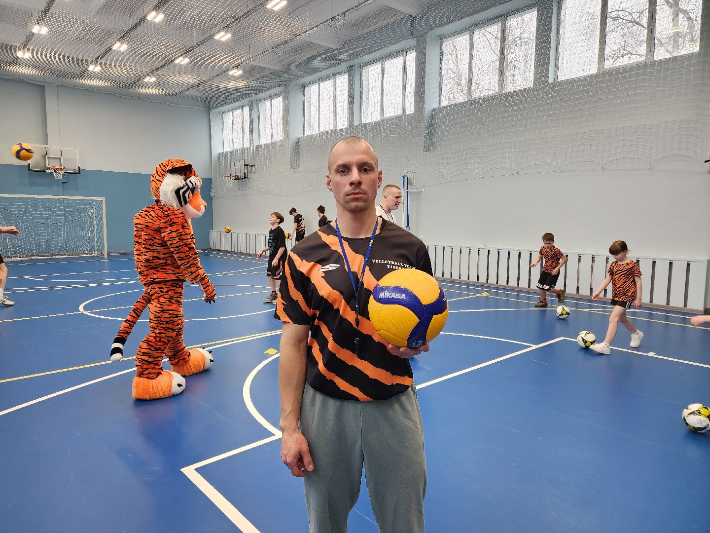 раменское, спорт, спортивный клуб тигры на базе раменского колледжа, набор детей в секции спортивных игр,