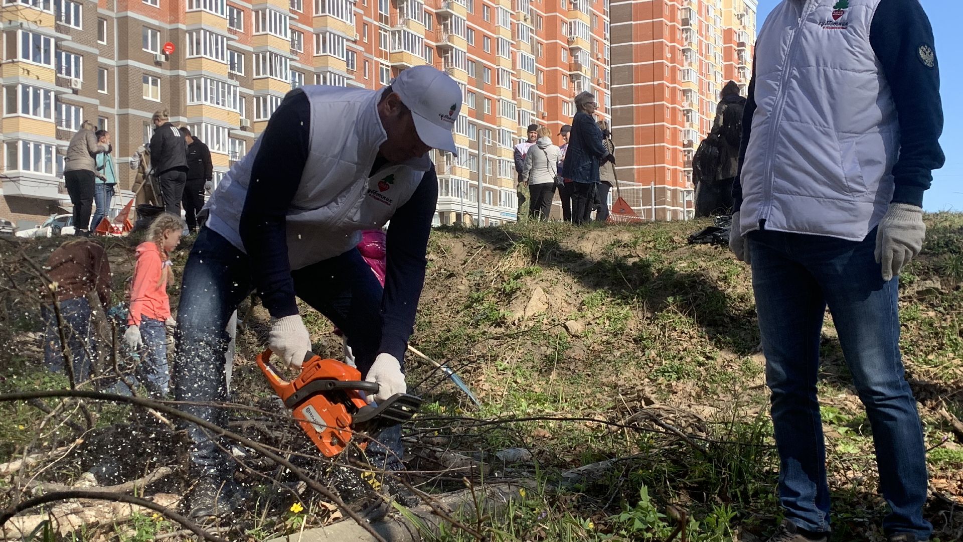 Ступино, глава города, мужальских, субботник