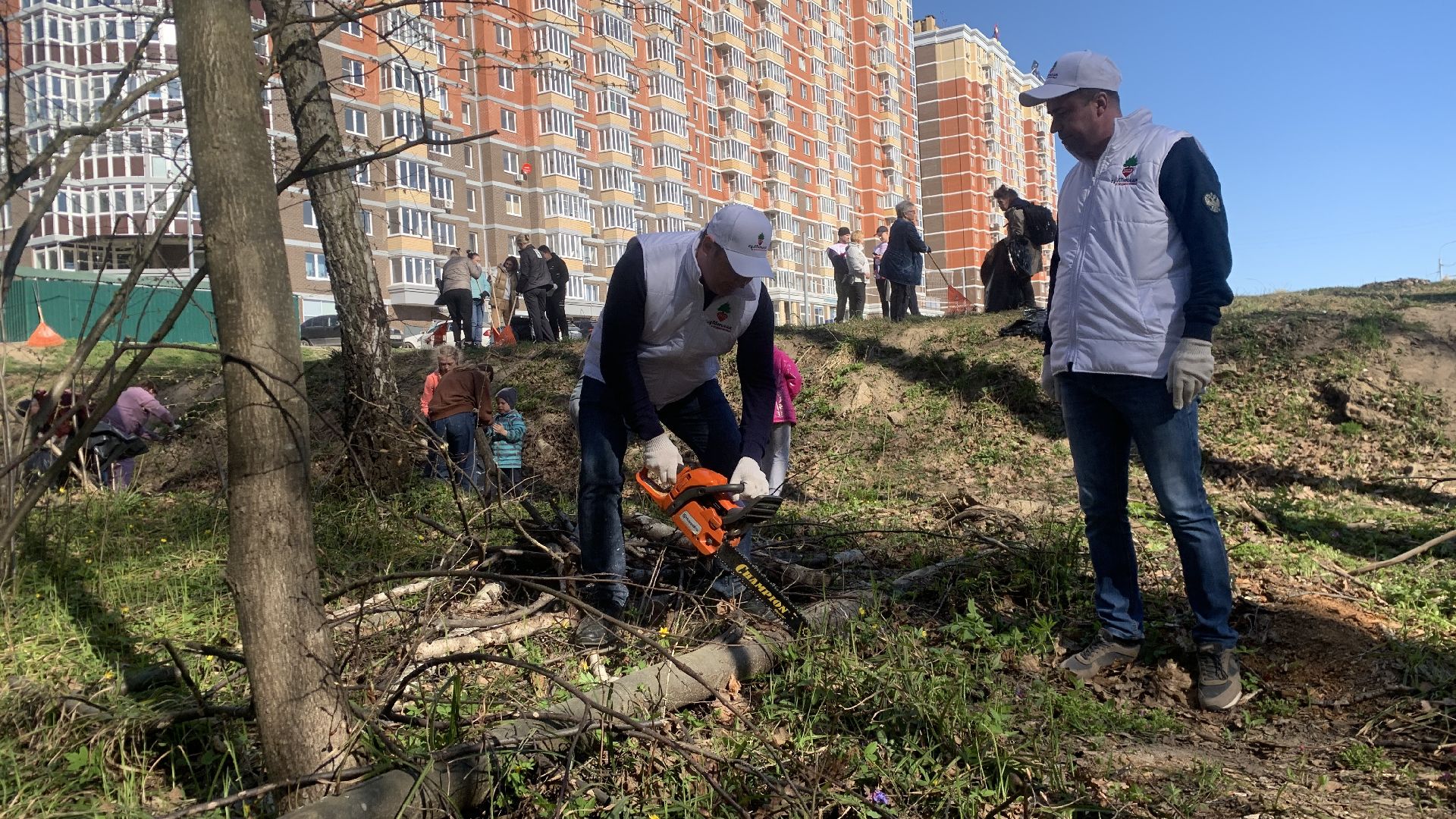 Ступино, глава города, мужальских, субботник