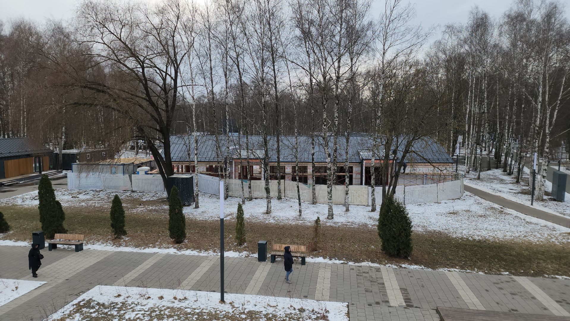 Строительство, Кафе, Парк,Лобня,