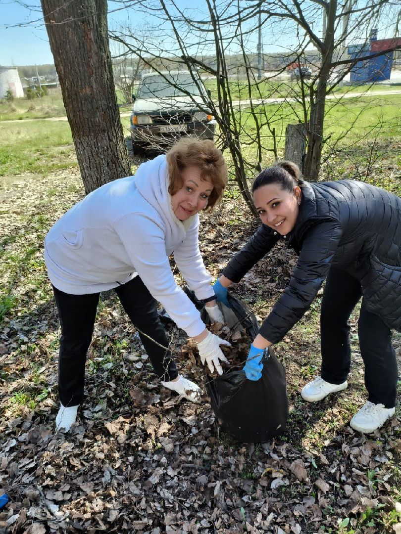 Ступино, медики, субботник