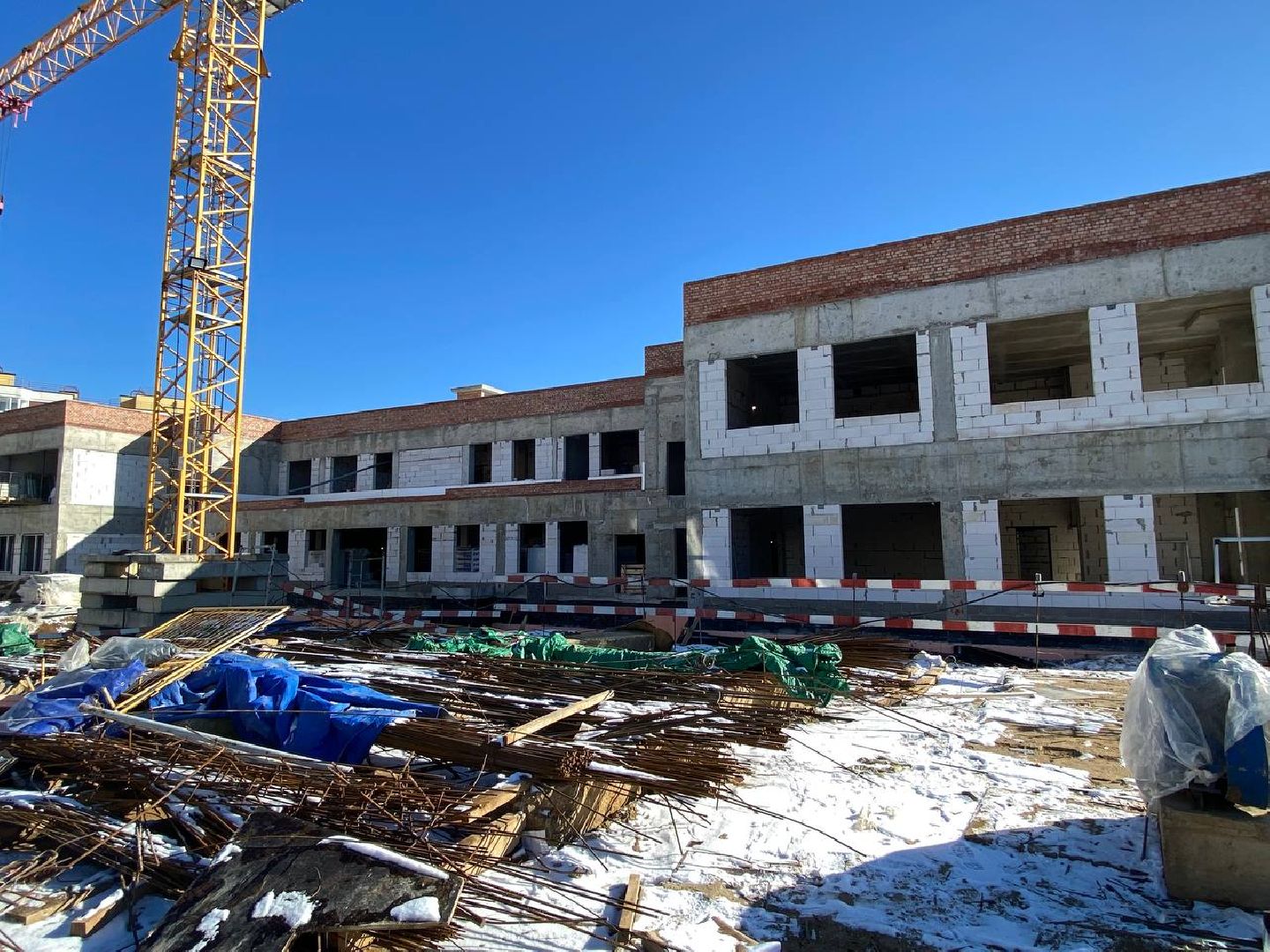 ЖК Малина, детский сад, новый детский сад, строительство детского сада, строительство в Нахабино, строительство в ЖК Малина,