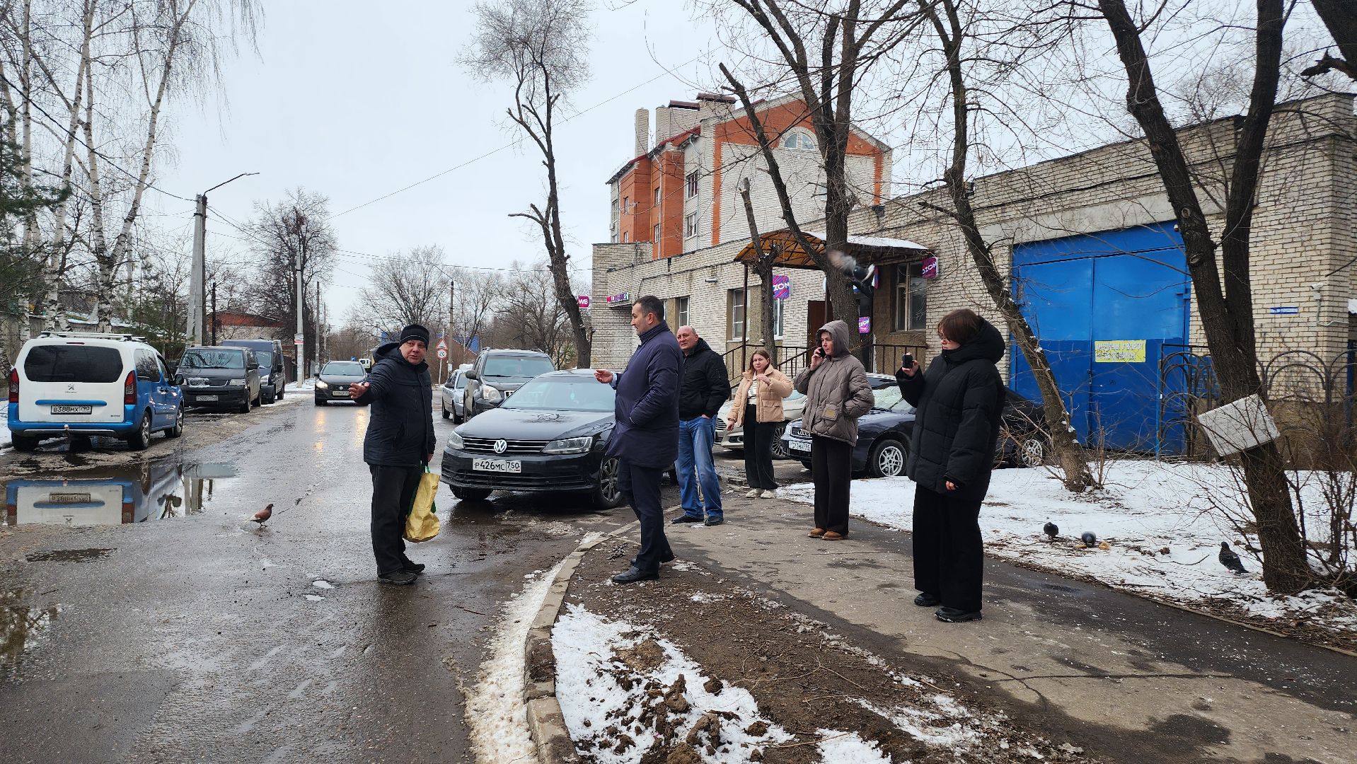 Люберцы, глава администрации городского округа Владимир Волков, выездная администиация, контейнерная площадка,лежачий полицейский,
