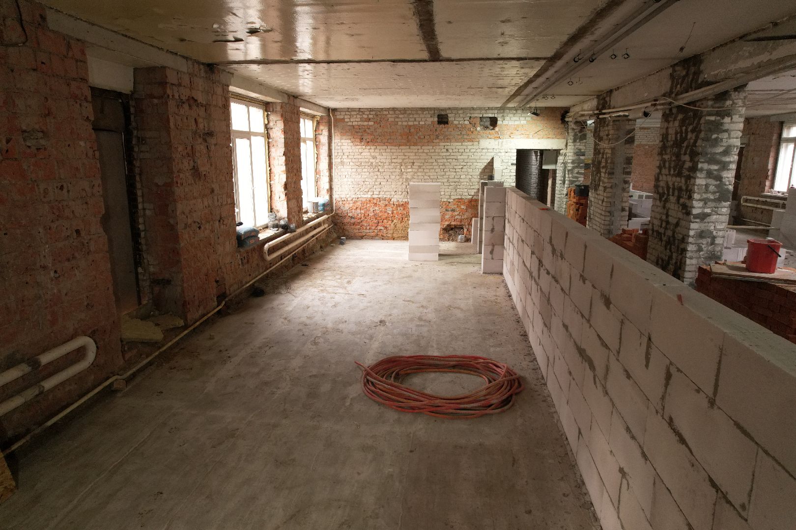 видео с коптера, химки, ремонт гимназии 23,