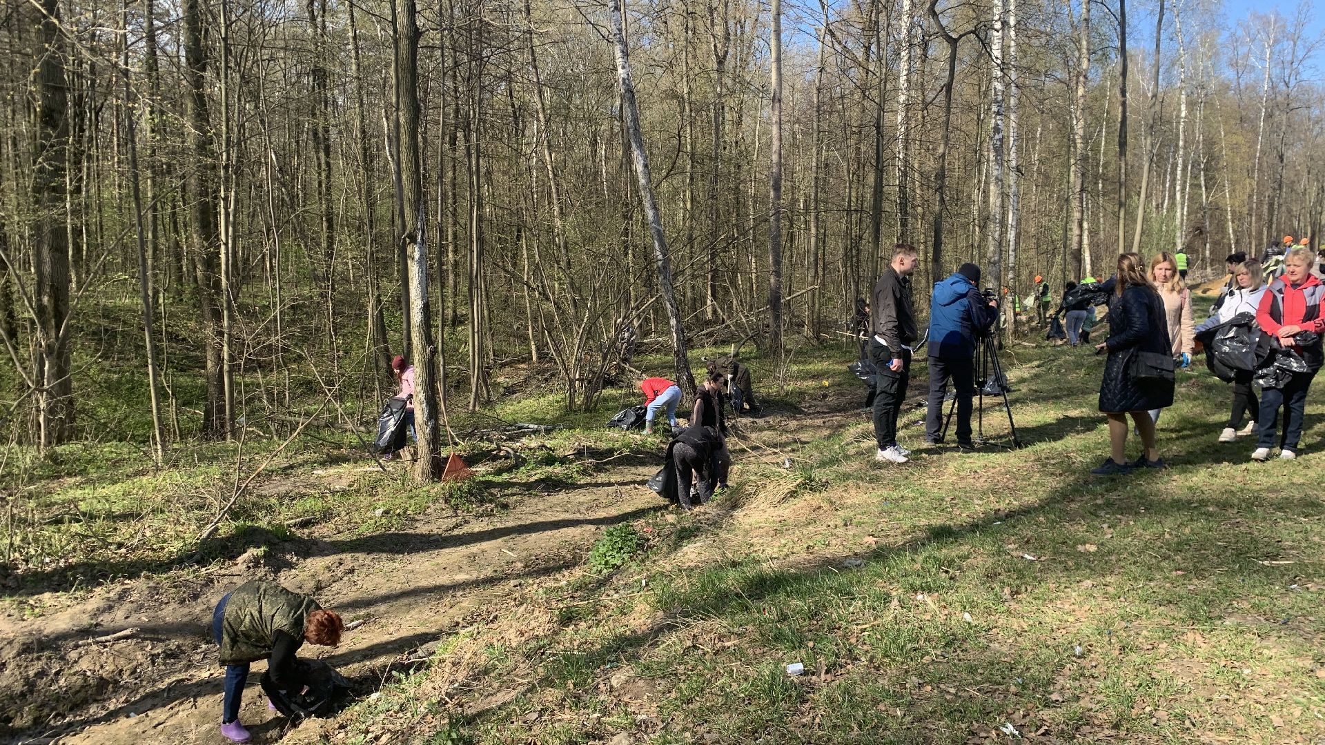 Ступино, субботник, люди