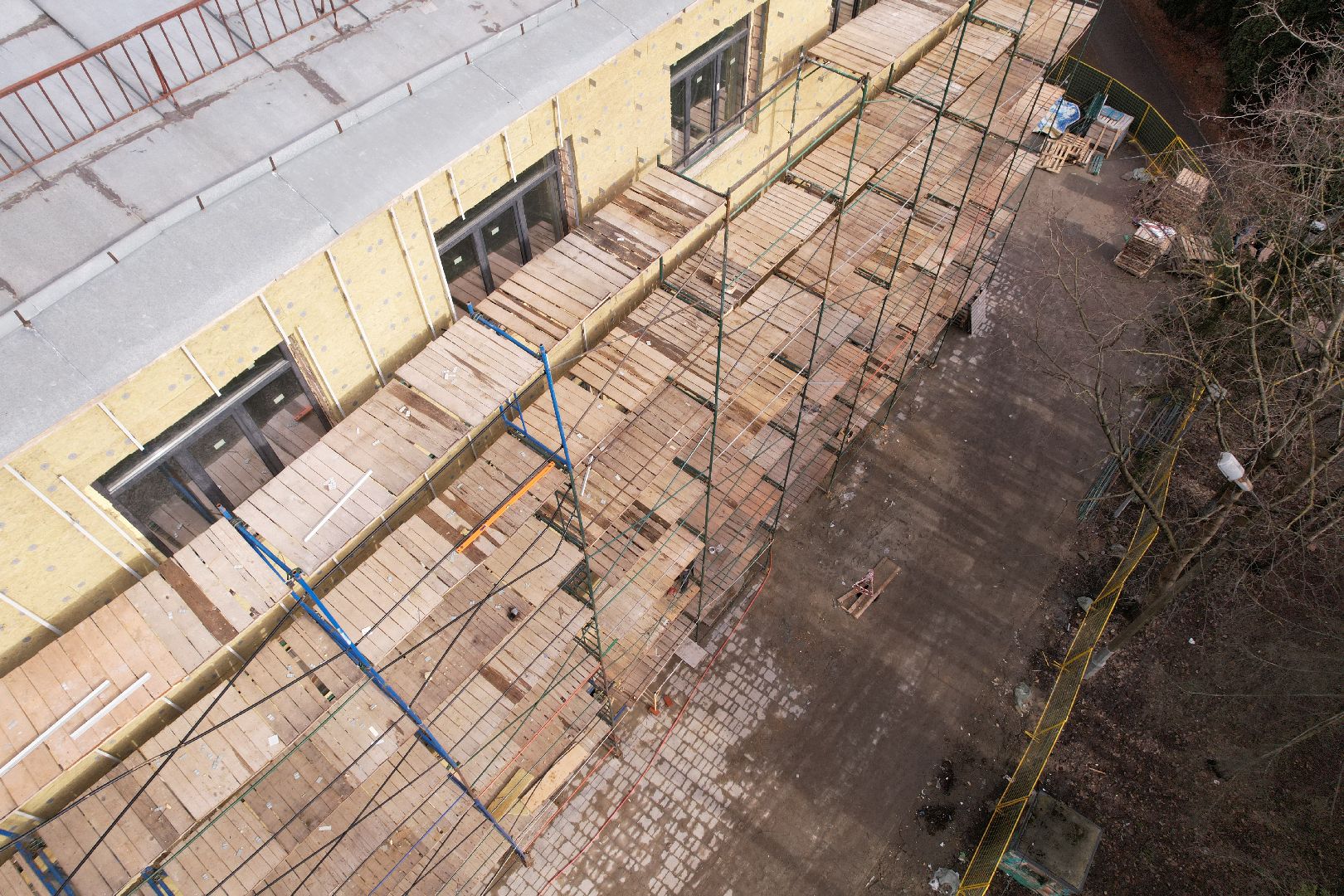 видео с коптера, химки, дворец культуры родина,