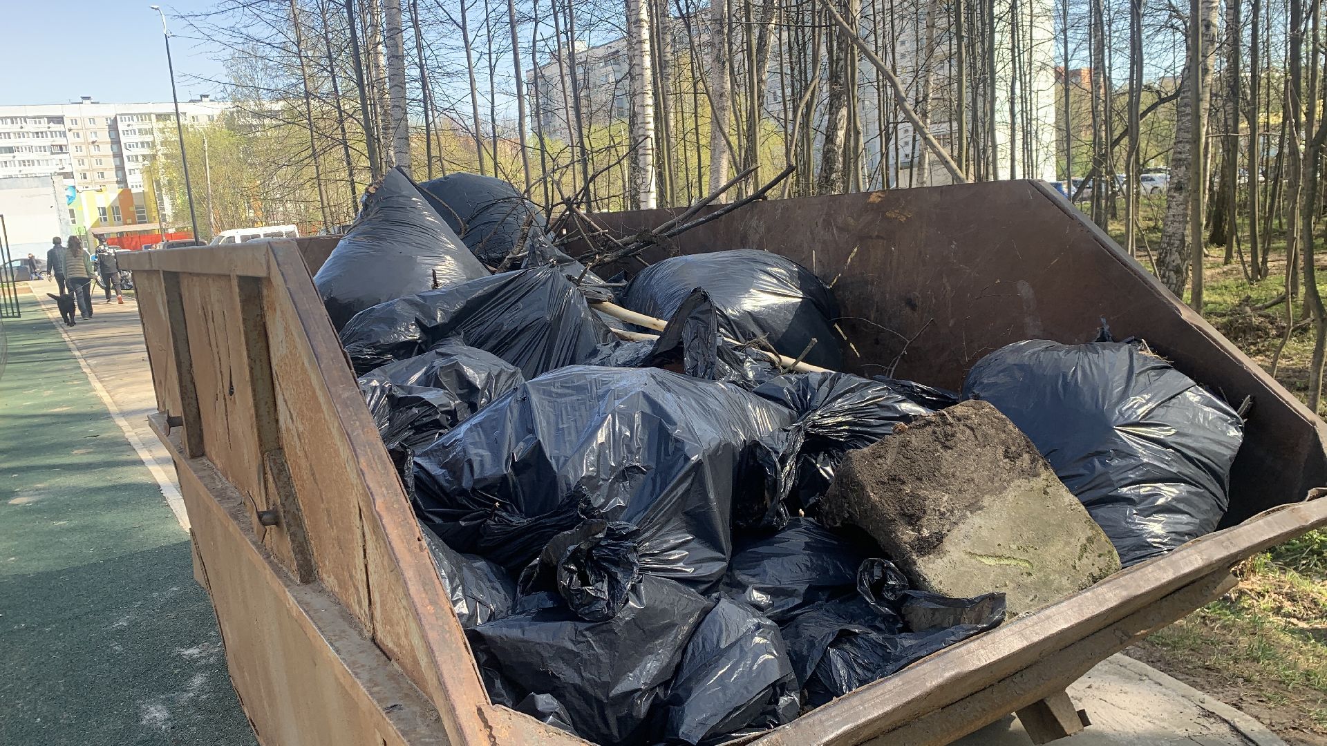 Ступино, мфюа, студенты, субботник