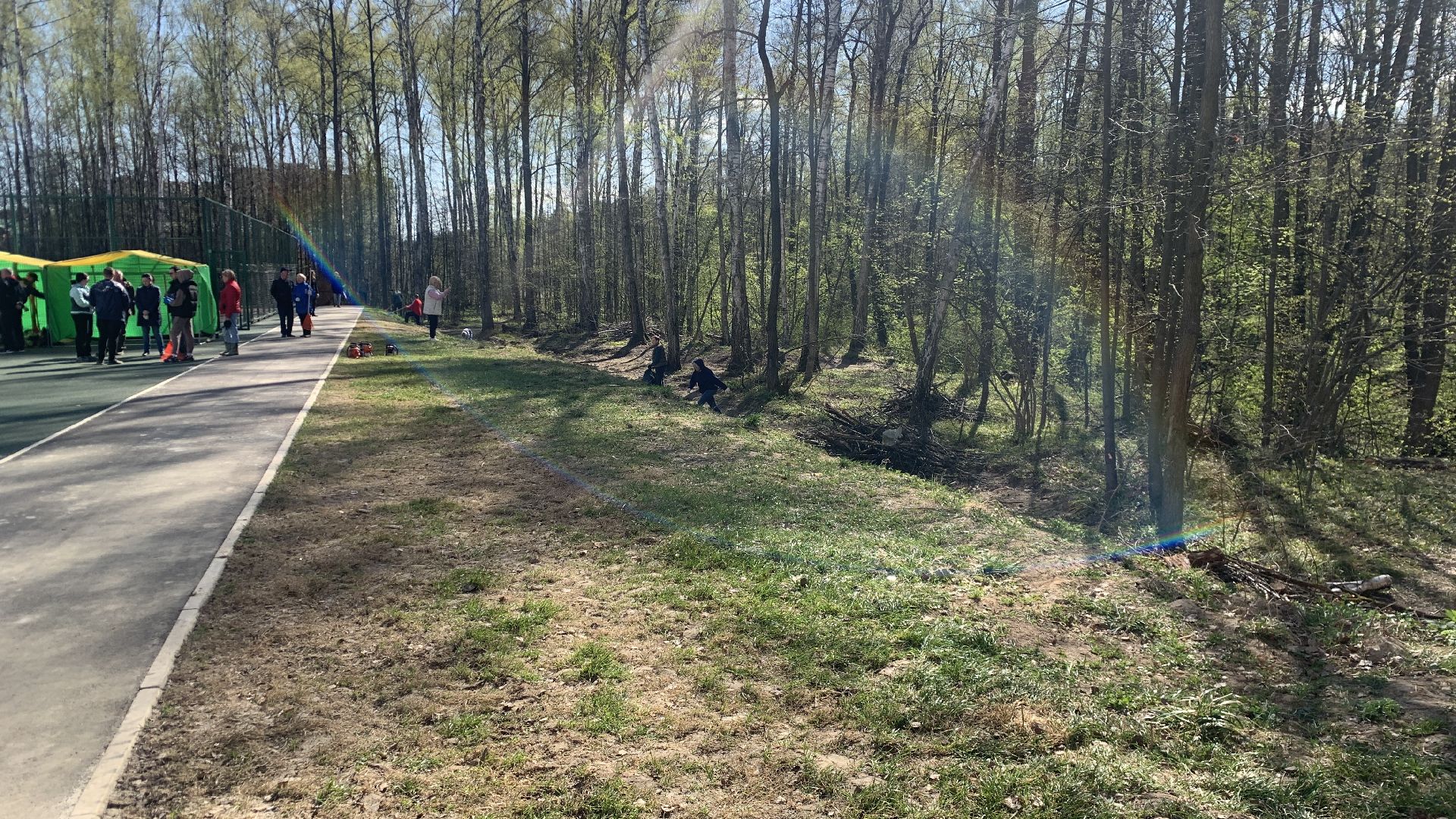 Ступино, мфюа, студенты, субботник