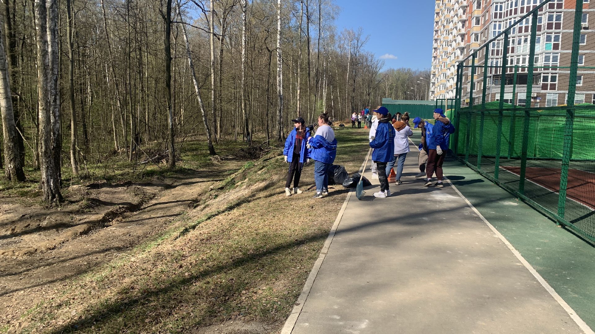 Ступино, мфюа, студенты, субботник