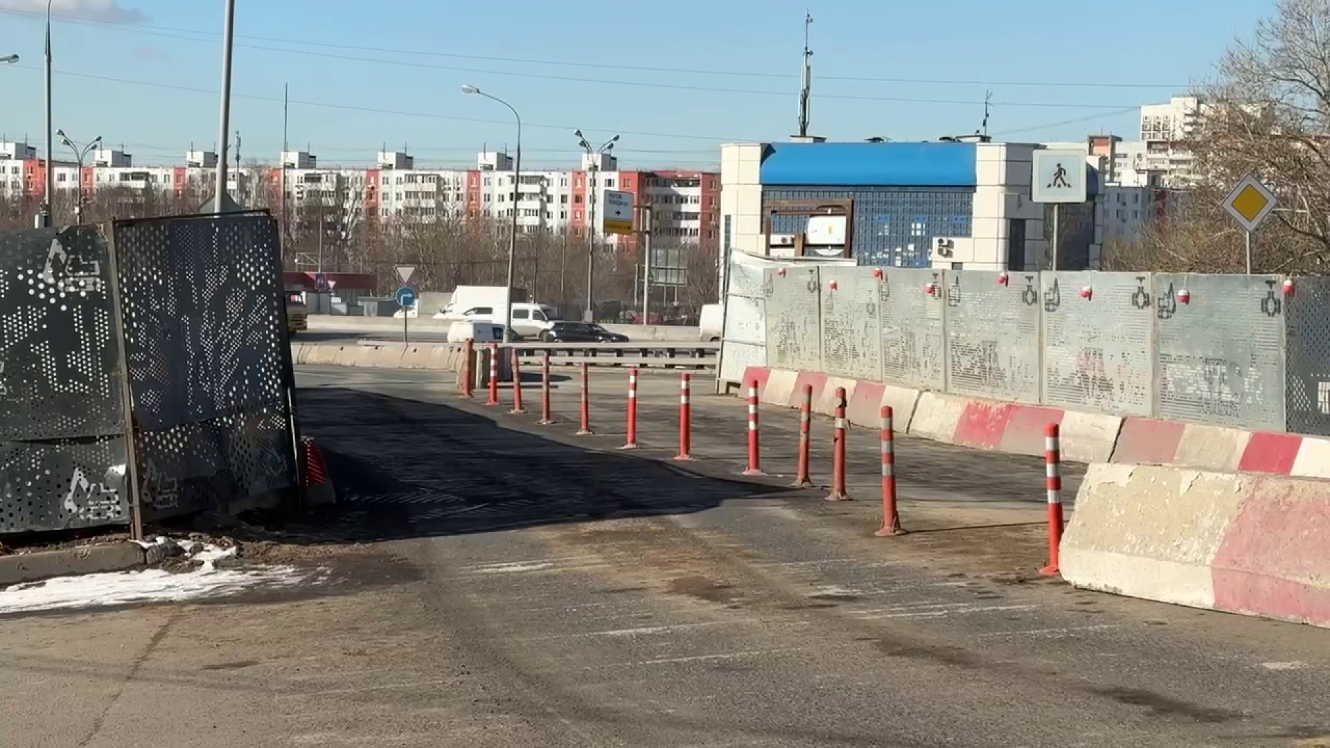 реутов, благоустройство, МКАД, реконструкция, дорога, съезд,