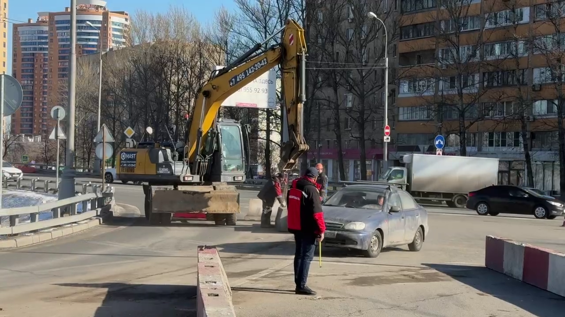 реутов, благоустройство, МКАД, реконструкция, дорога, съезд,