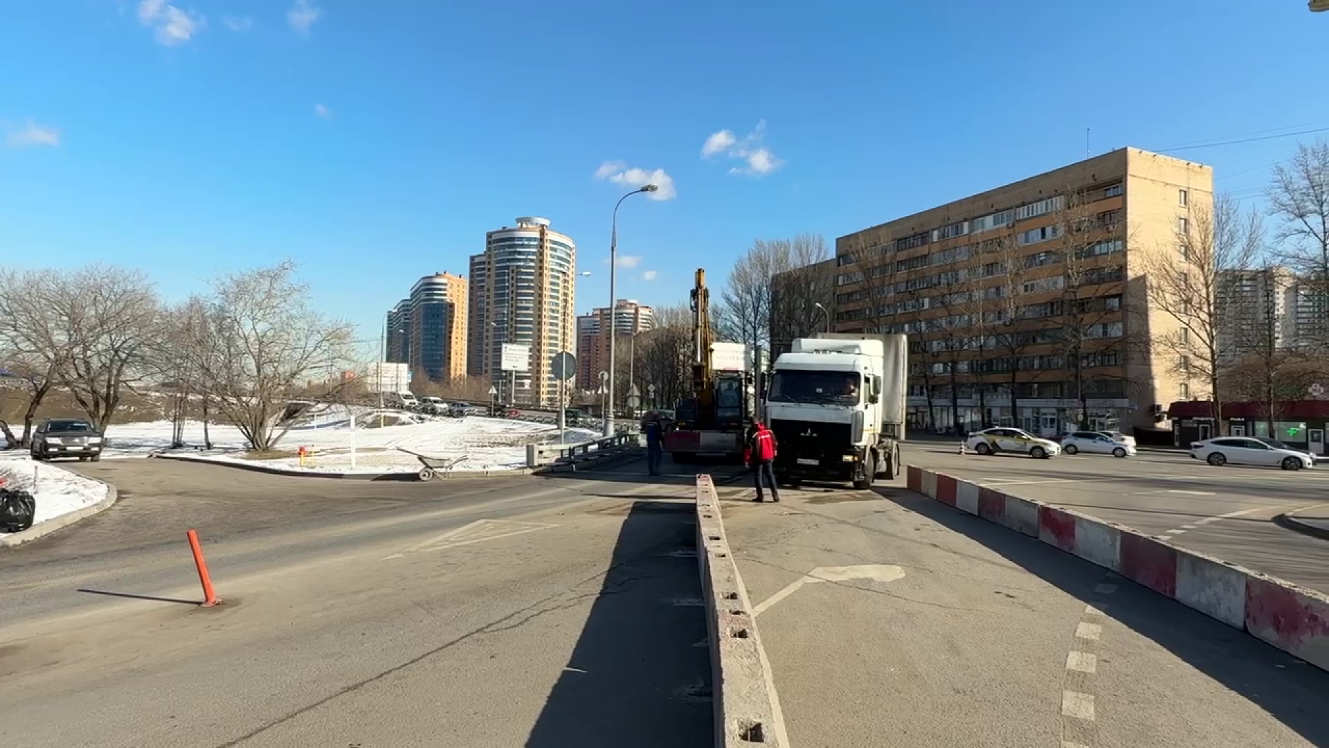 реутов, благоустройство, МКАД, реконструкция, дорога, съезд,