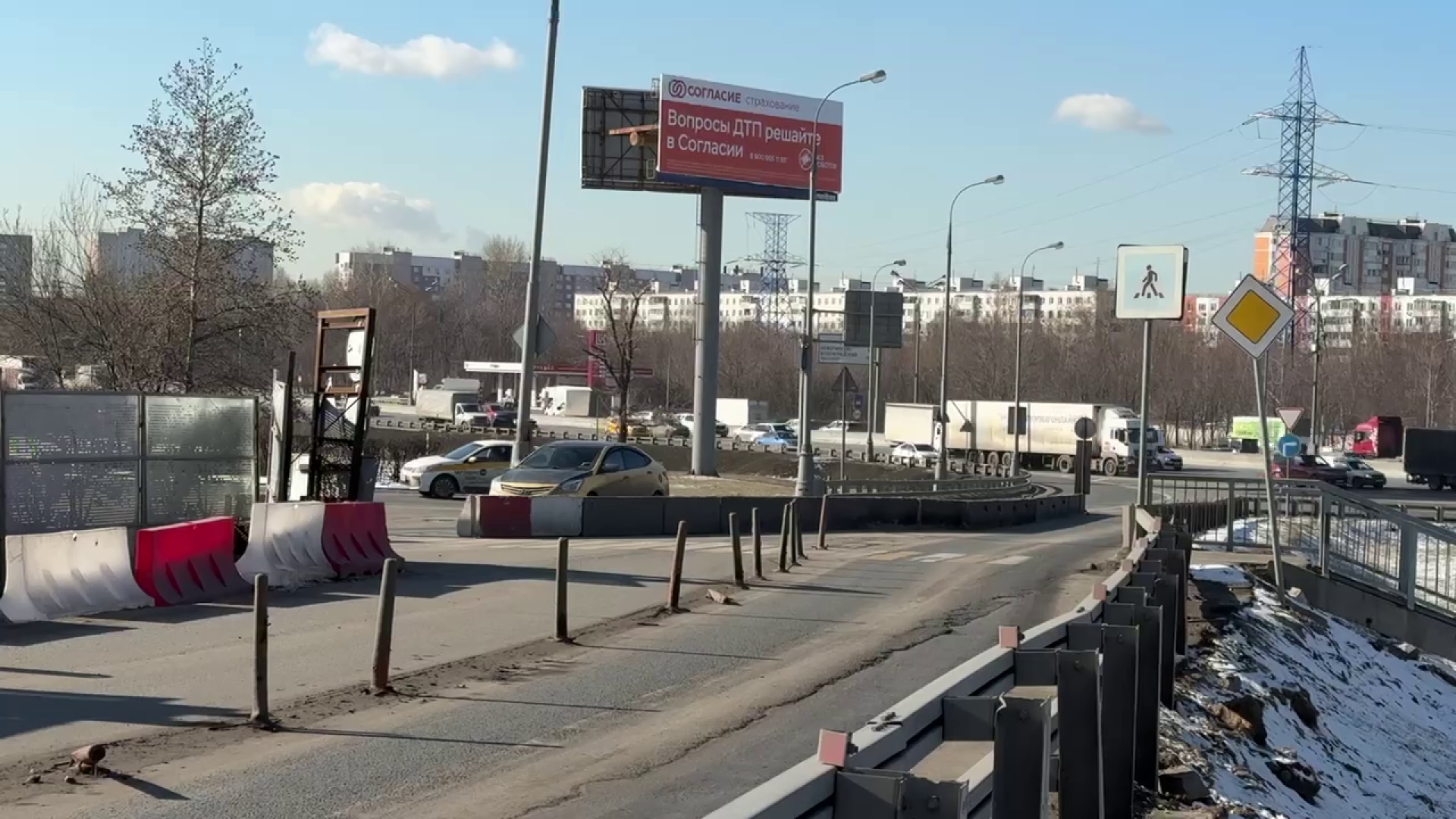 реутов, благоустройство, МКАД, реконструкция, дорога, съезд,