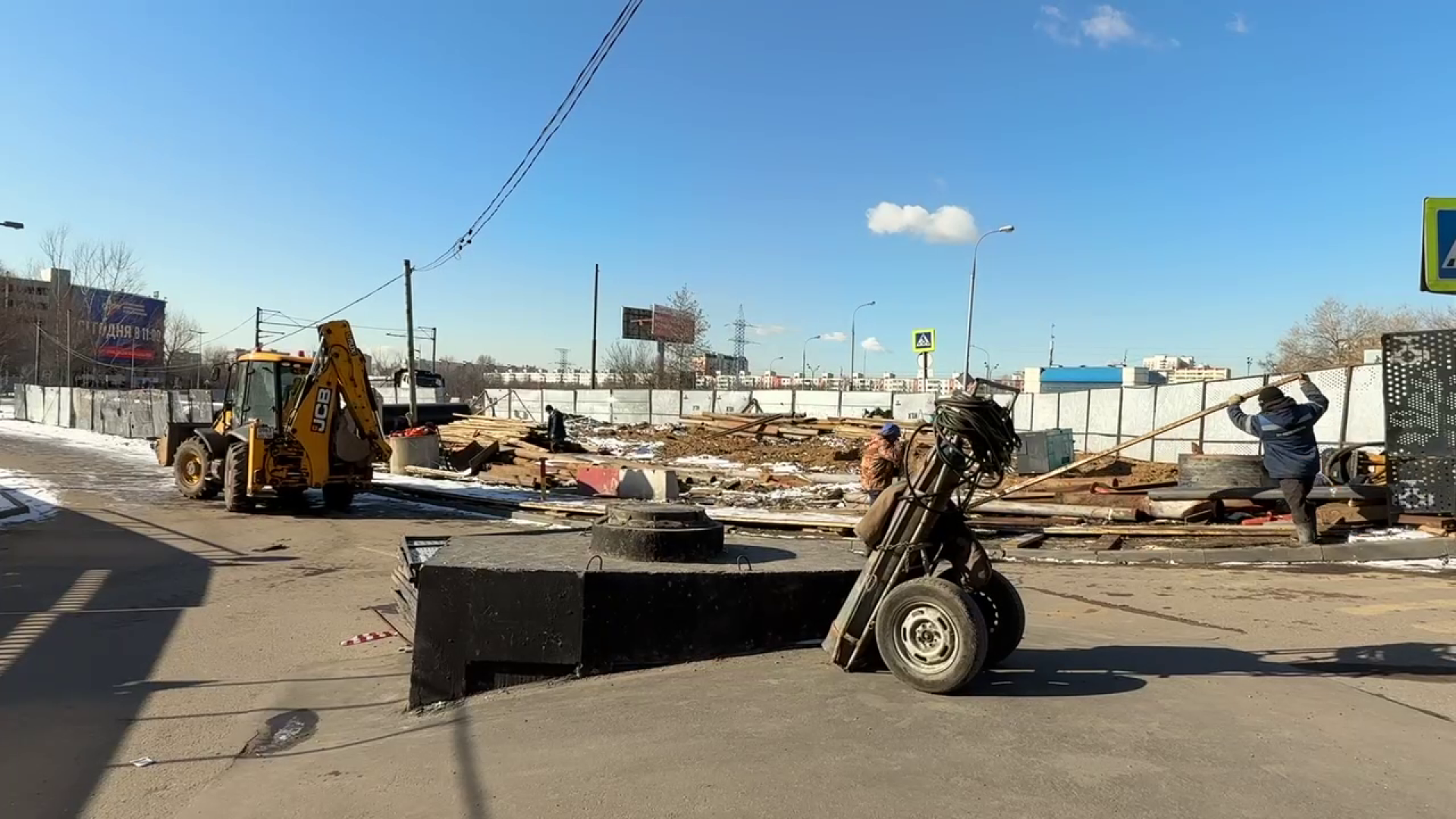 реутов, благоустройство, МКАД, реконструкция, дорога, съезд,