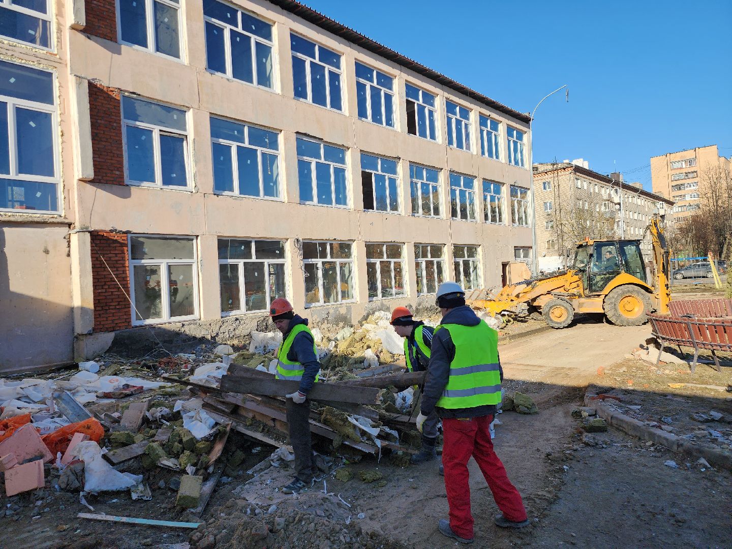 серпухов, подмосковье, капремонт школы,