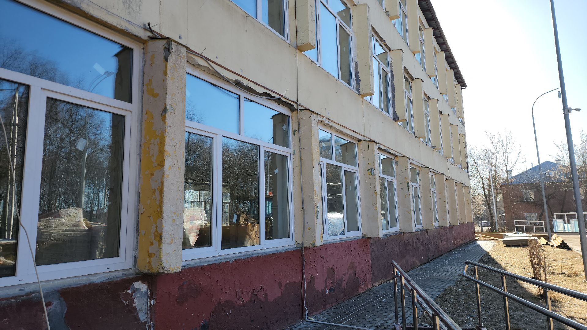 серпухов, подмосковье, капремонт школы,