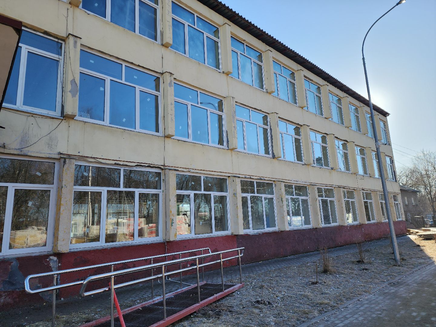 серпухов, подмосковье, капремонт школы,