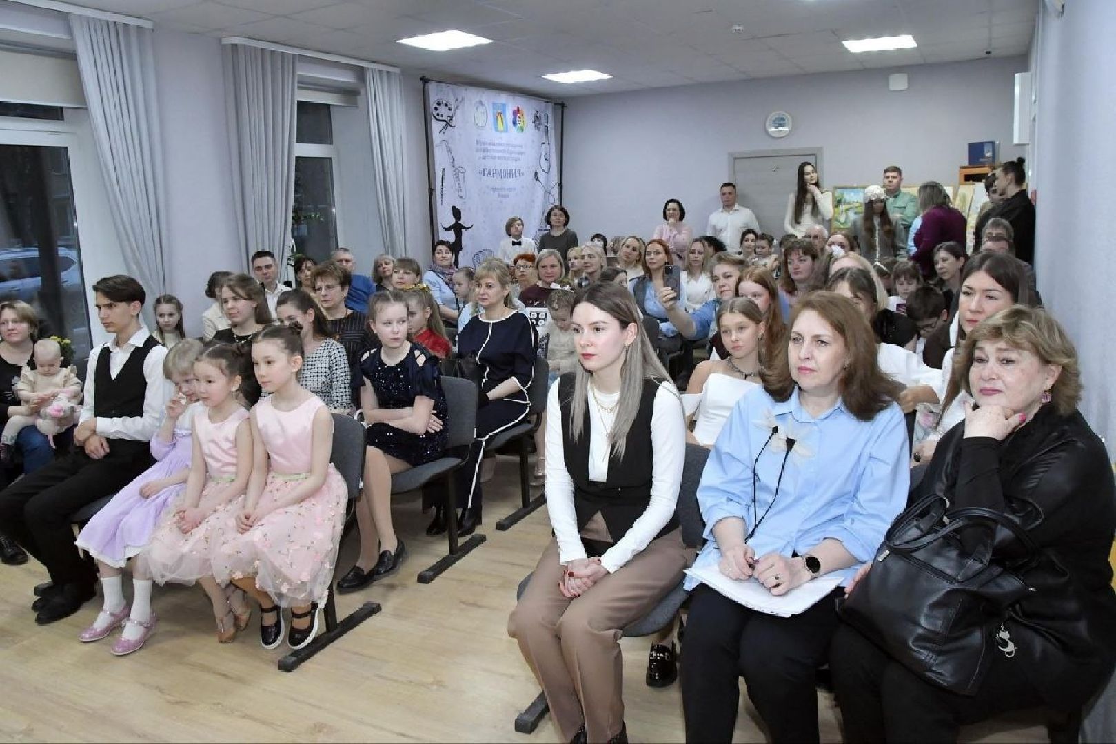 ДШИ Гармония, школа искусств Власиха, концерт с родителями, играем вместе,