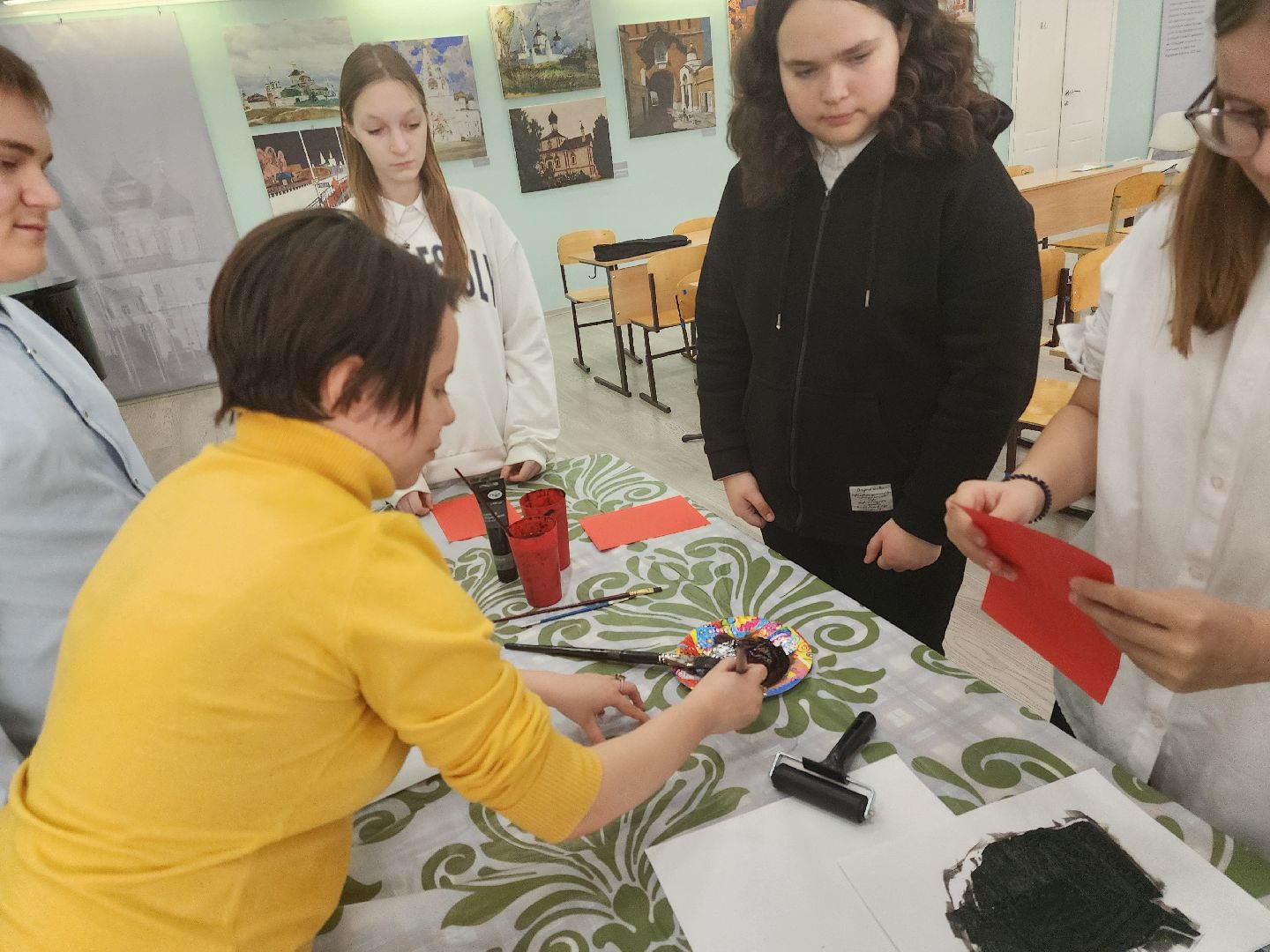 Зарайск, Погружение в Коломну, Выставка в ДШИ имени Голубкиной, vr-погружение в коломну,