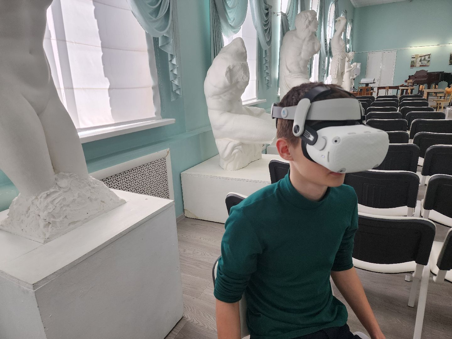 Зарайск, Погружение в Коломну, Выставка в ДШИ имени Голубкиной, vr-погружение в коломну,