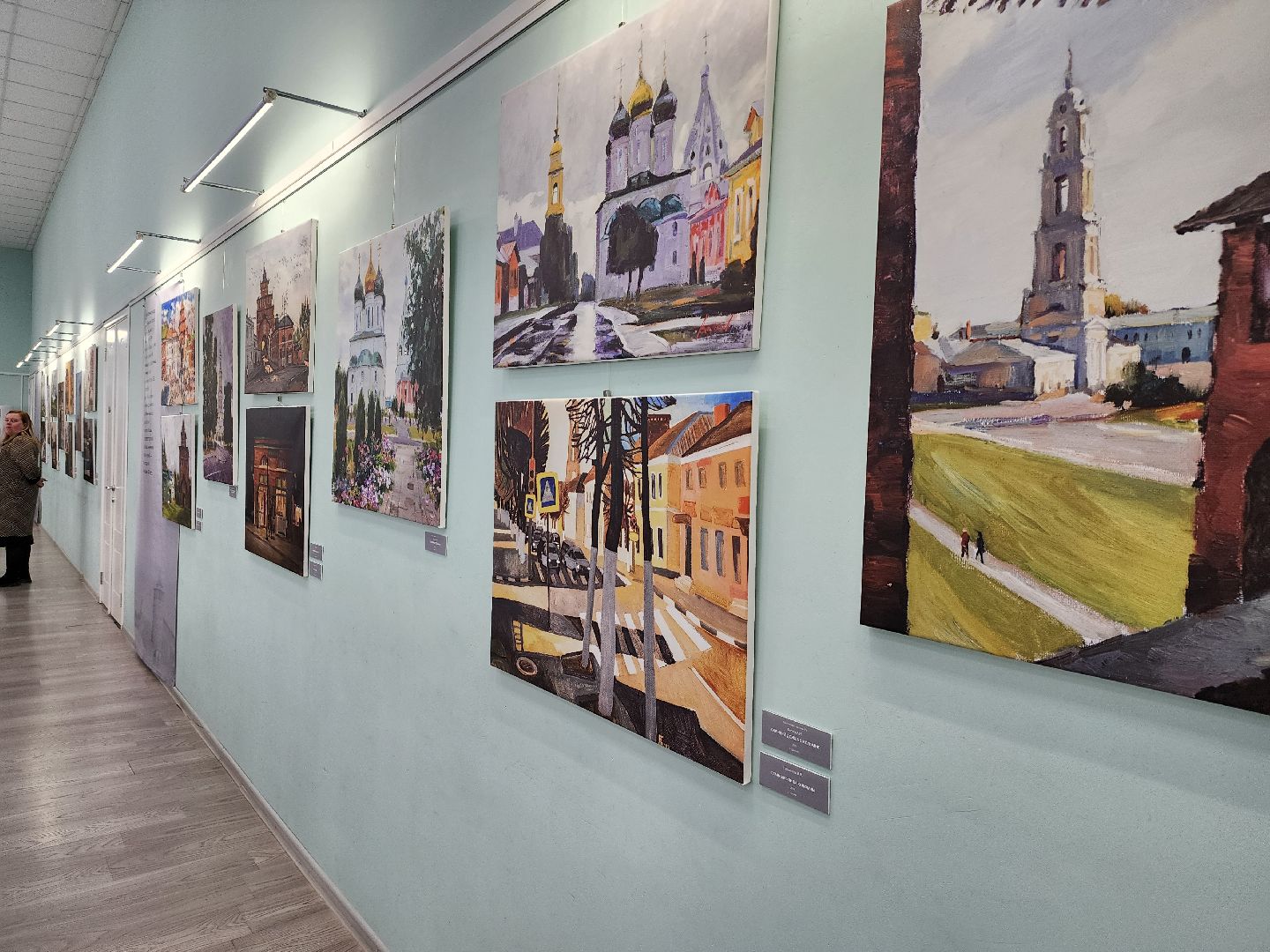 Зарайск, Погружение в Коломну, Выставка в ДШИ имени Голубкиной, vr-погружение в коломну,