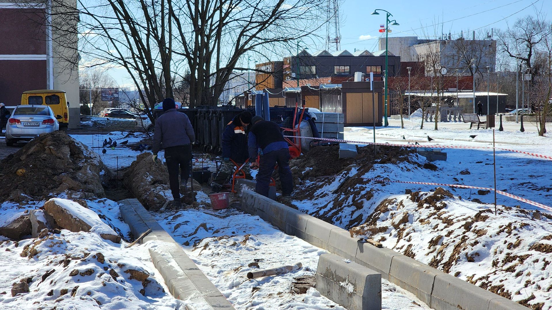 руза, модернизация контейнерных площадок, контейнерные площадки, экология, экология рузы,