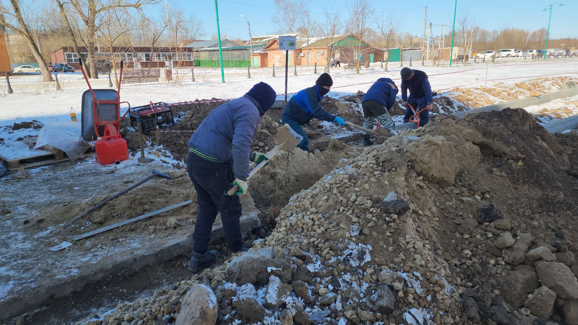 руза, модернизация контейнерных площадок, контейнерные площадки, экология, экология рузы,