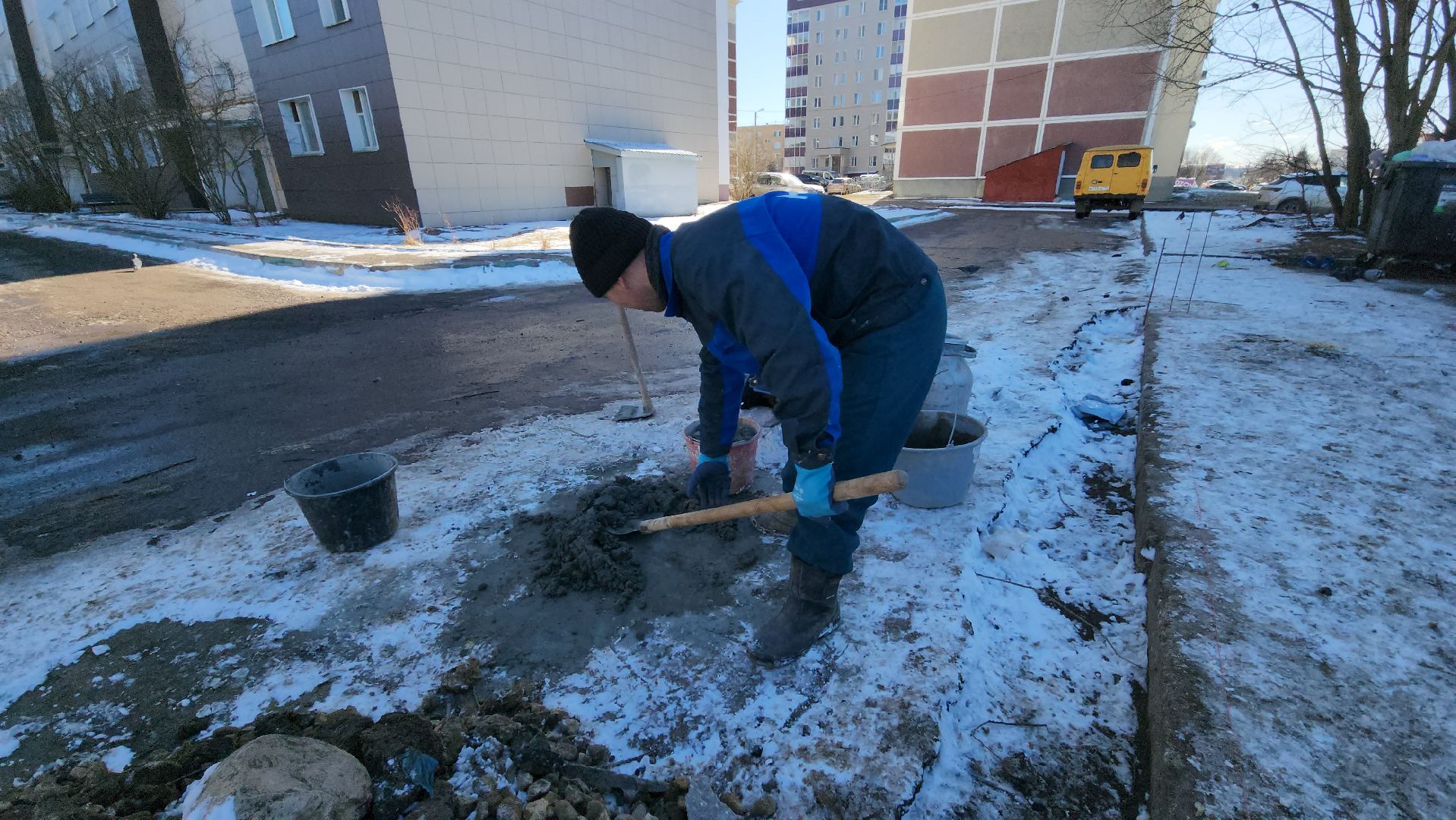 руза, модернизация контейнерных площадок, контейнерные площадки, экология, экология рузы,