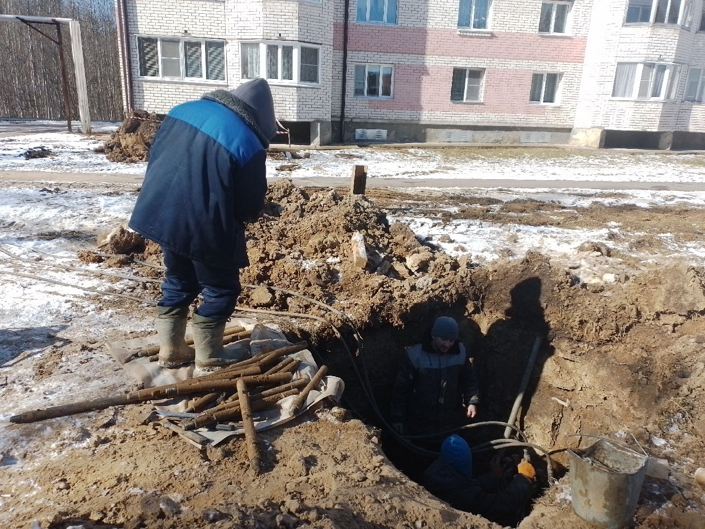 жкх, благоуствойство, городской округ восход, трубопровод, хвс, Горизонтально направленное бурение,