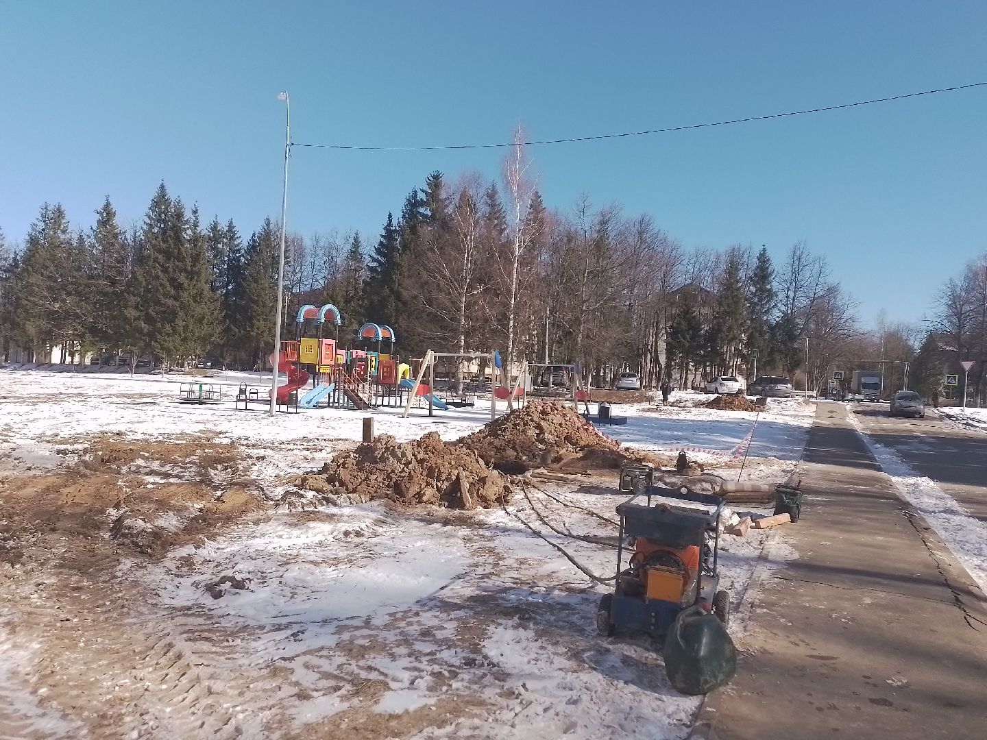 жкх, благоуствойство, городской округ восход, трубопровод, хвс, Горизонтально направленное бурение,