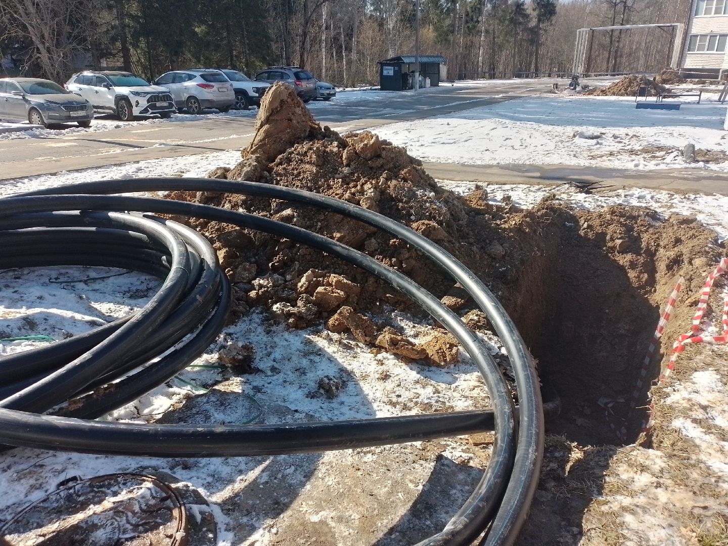жкх, благоуствойство, городской округ восход, трубопровод, хвс, Горизонтально направленное бурение,