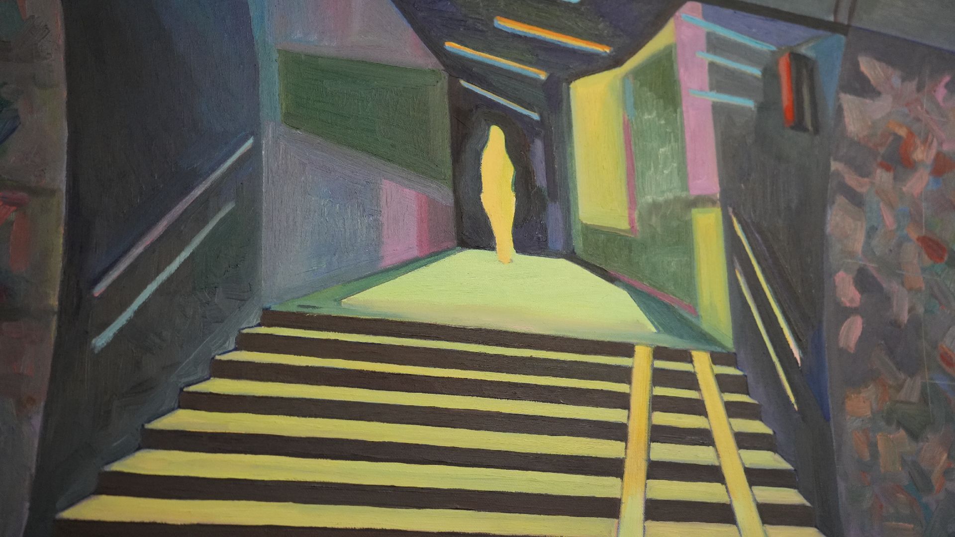 выставка, картины,