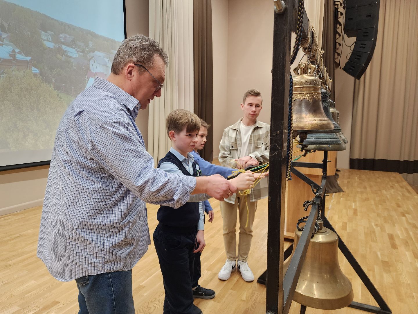раменское, образование, раменская школа 35 вектор успеха, урок по колокольному искусству,