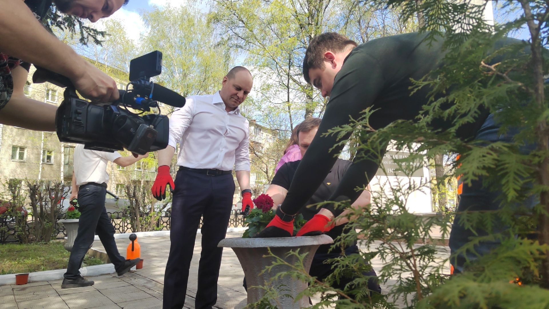 Пушкино, Мемориалы, юнармейцы, волонтеры, 9 мая, День Победы