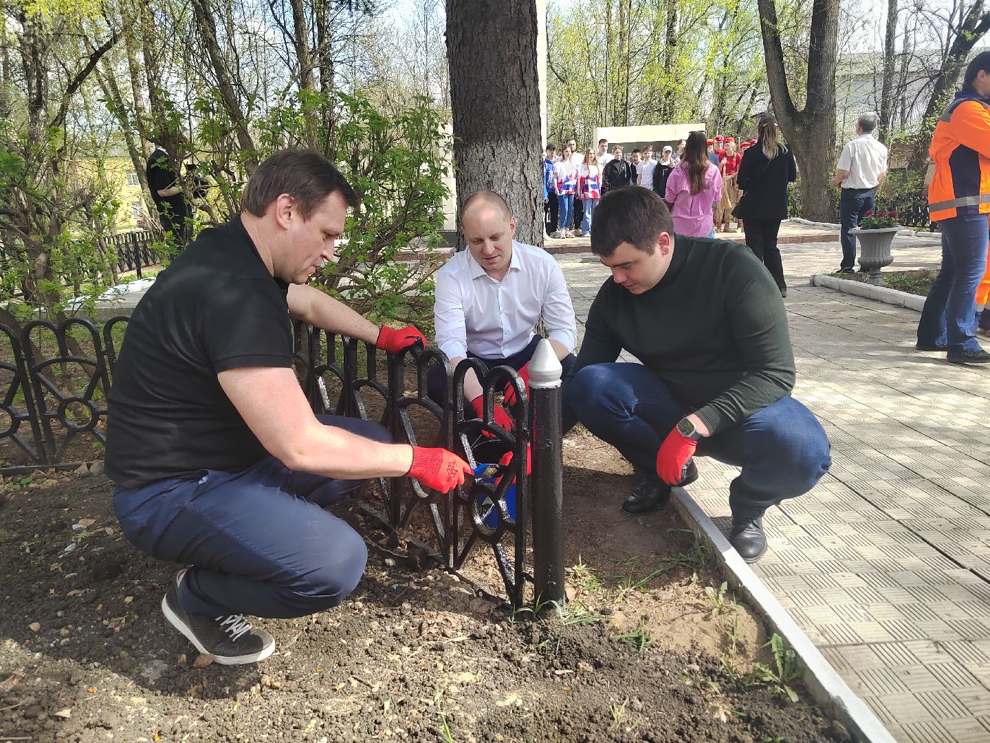 Пушкино, Мемориалы, юнармейцы, волонтеры, 9 мая, День Победы