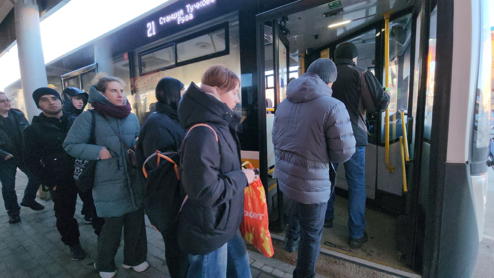 транспорт, автобус, мострансавто, пассажирские перевозки, руза, тучково,