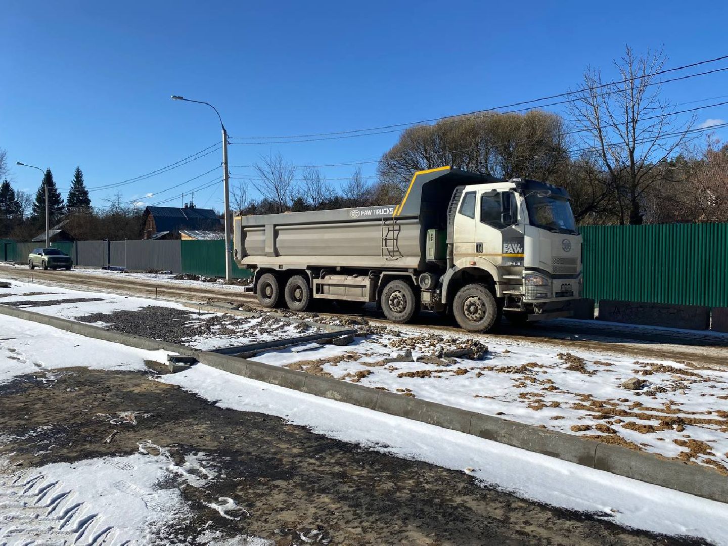 эстакада, строительство, Аникеевка, эстакада в Аникеевке,