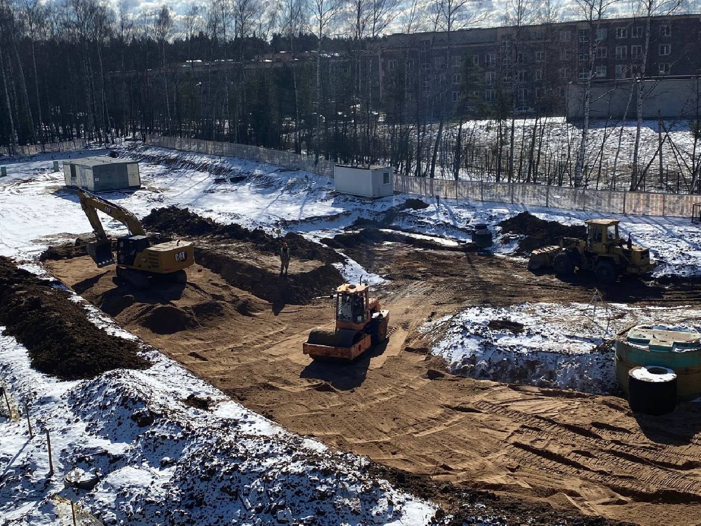 эстакада, строительство, Аникеевка, эстакада в Аникеевке,