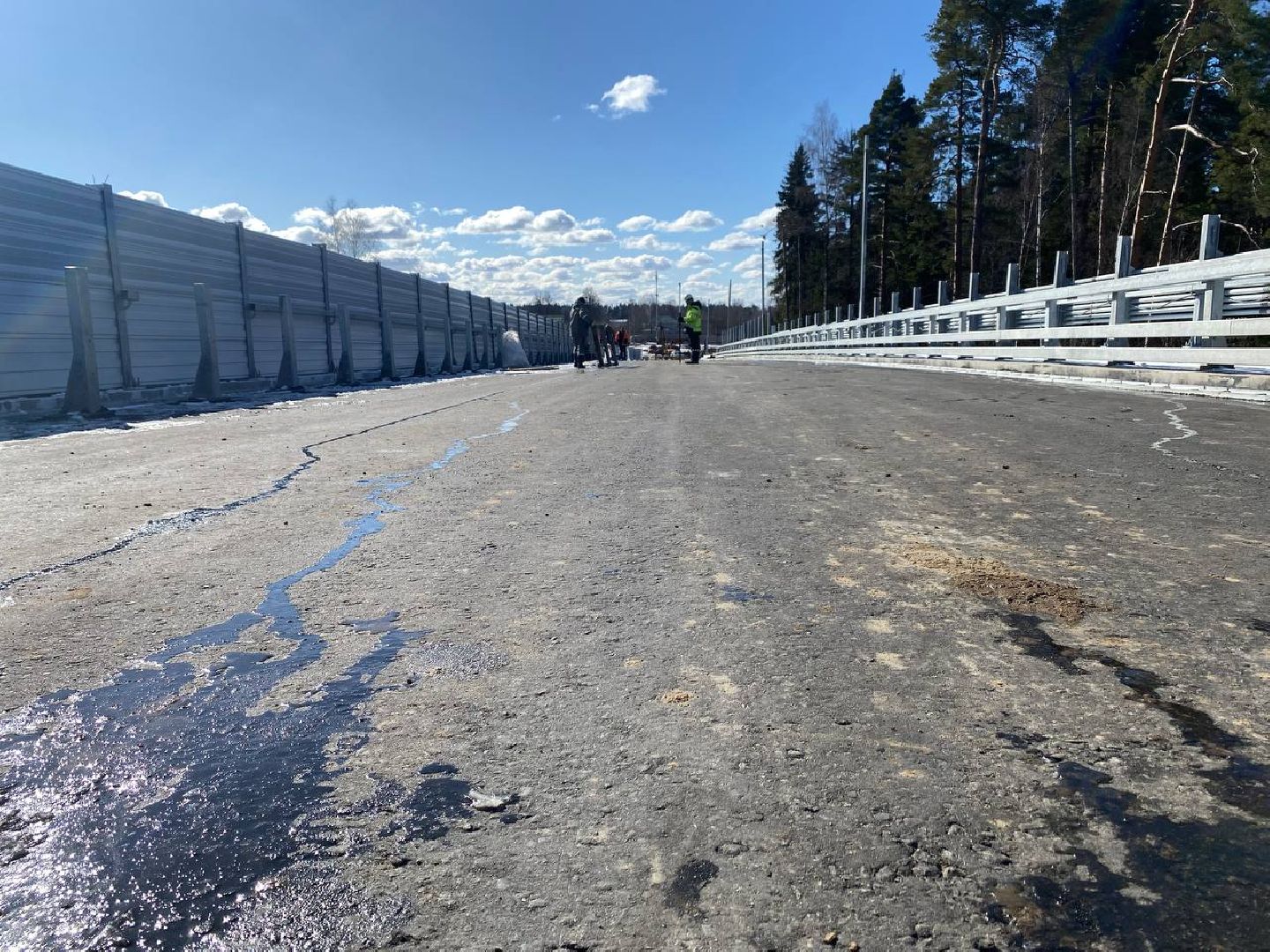 эстакада, строительство, Аникеевка, эстакада в Аникеевке,