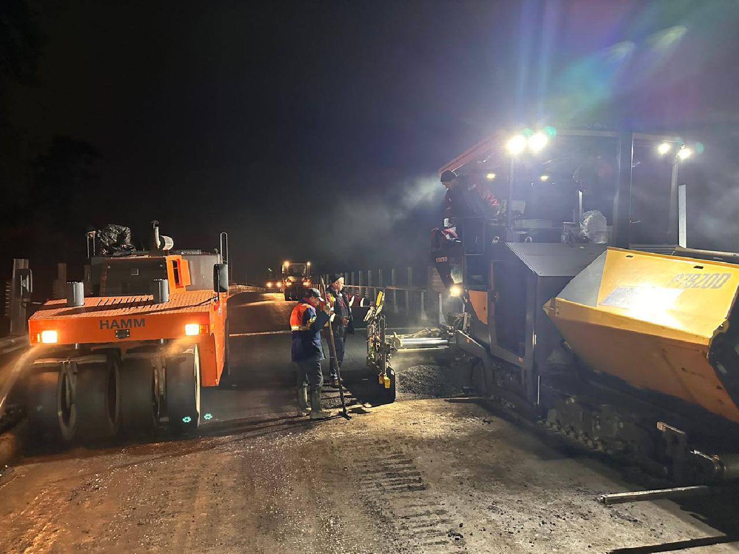 эстакада, строительство, Аникеевка, эстакада в Аникеевке,