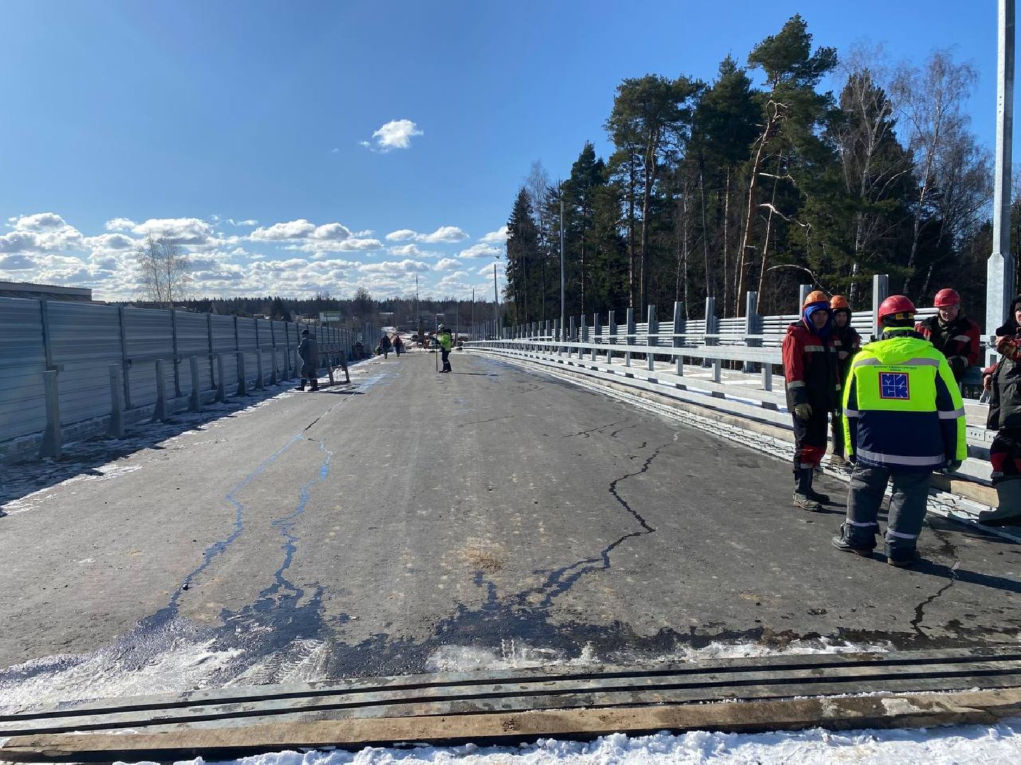 эстакада, строительство, Аникеевка, эстакада в Аникеевке,